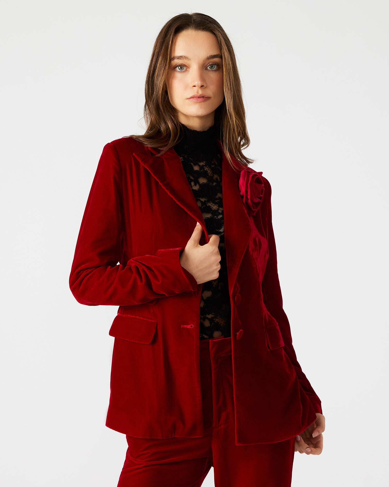 Merene Blazer Red
