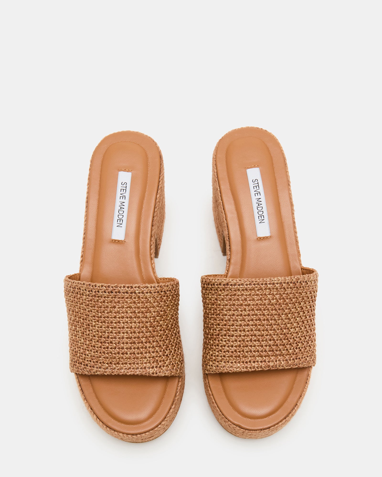 Trippy Cognac Raffia