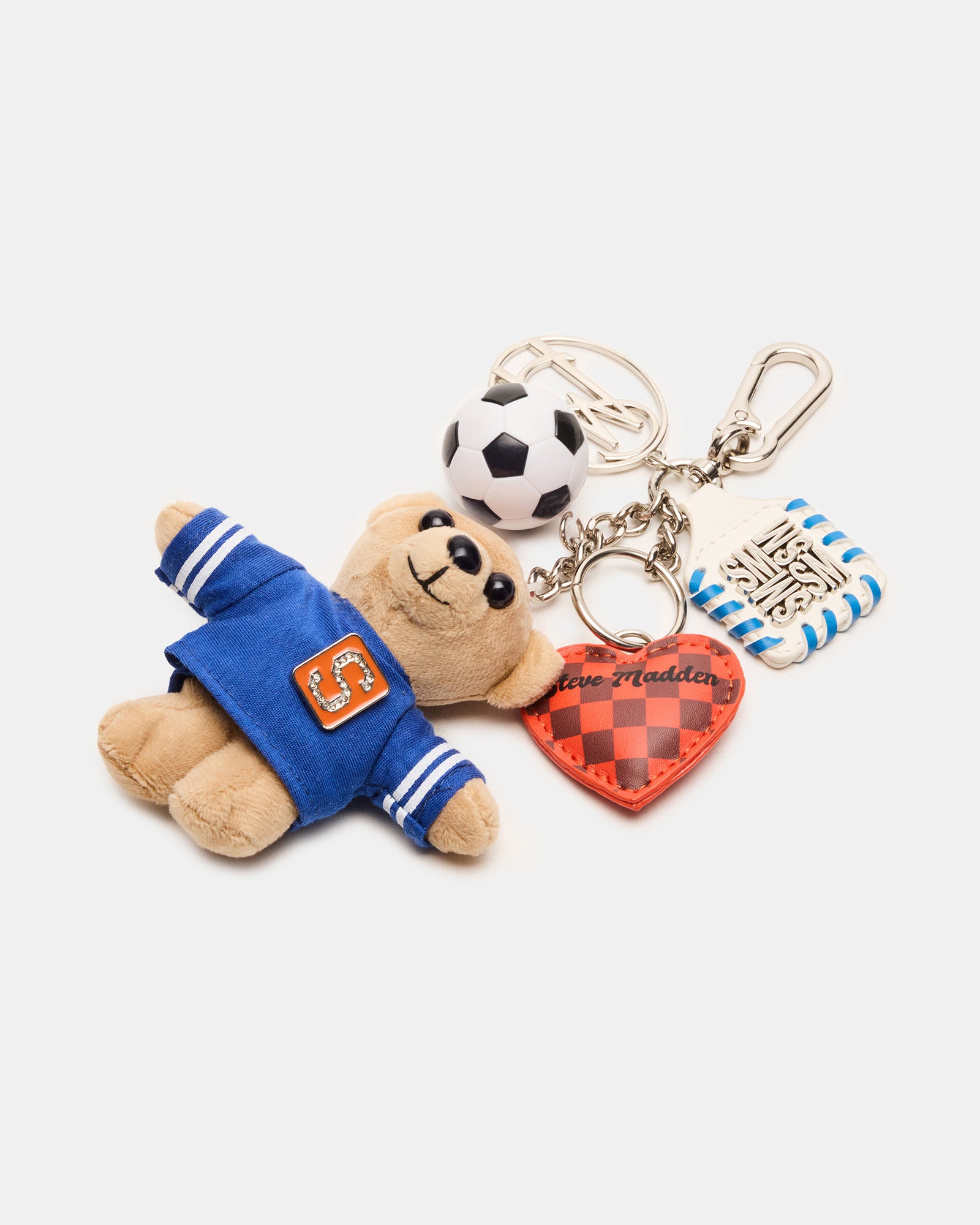 Goal Bag Charm Blue Multi