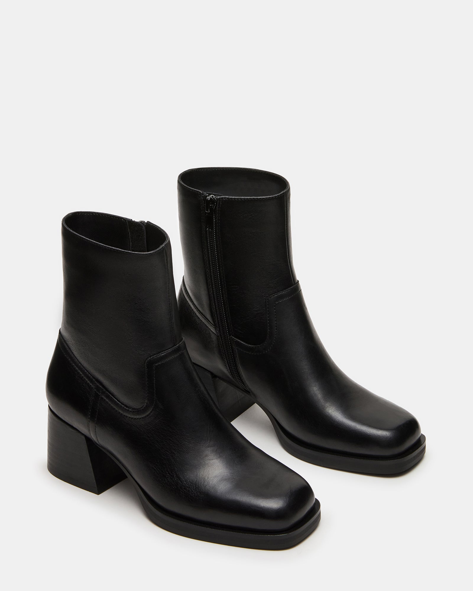 Latches Black Leather