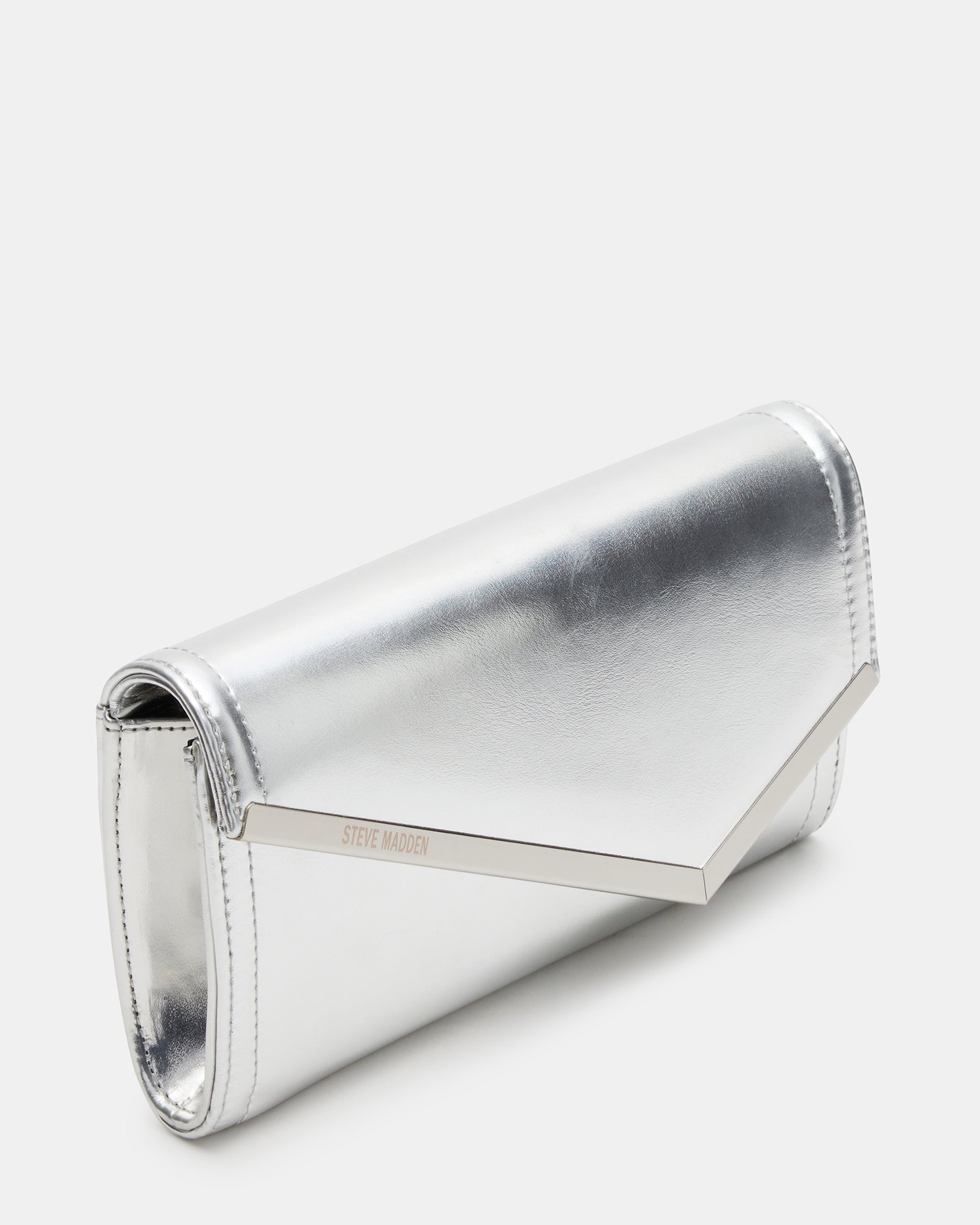 Clutchd Bag Silver