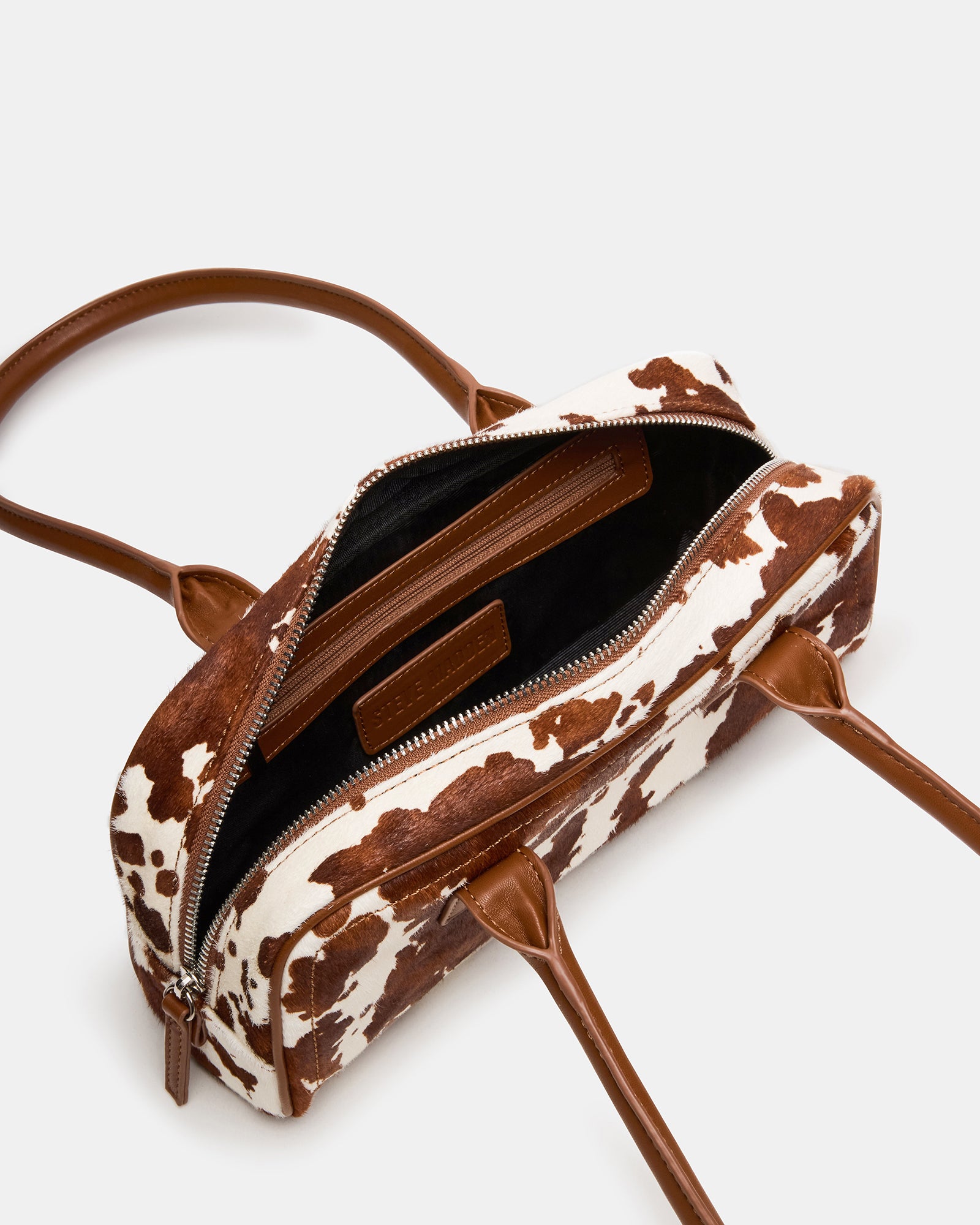 Anise Bag Brown Cow Print