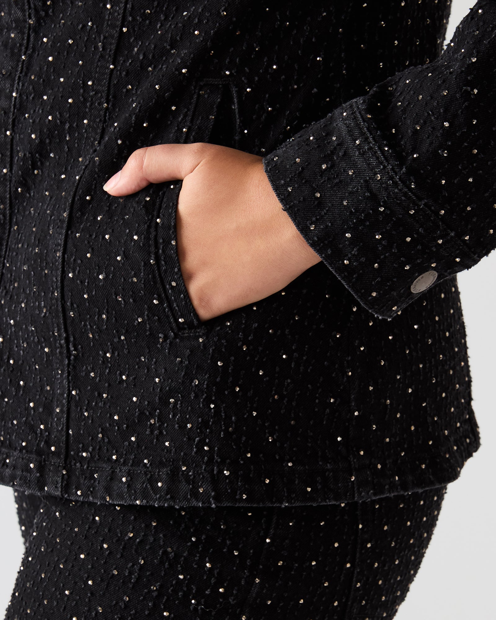 Parc Crystal Jacket Black