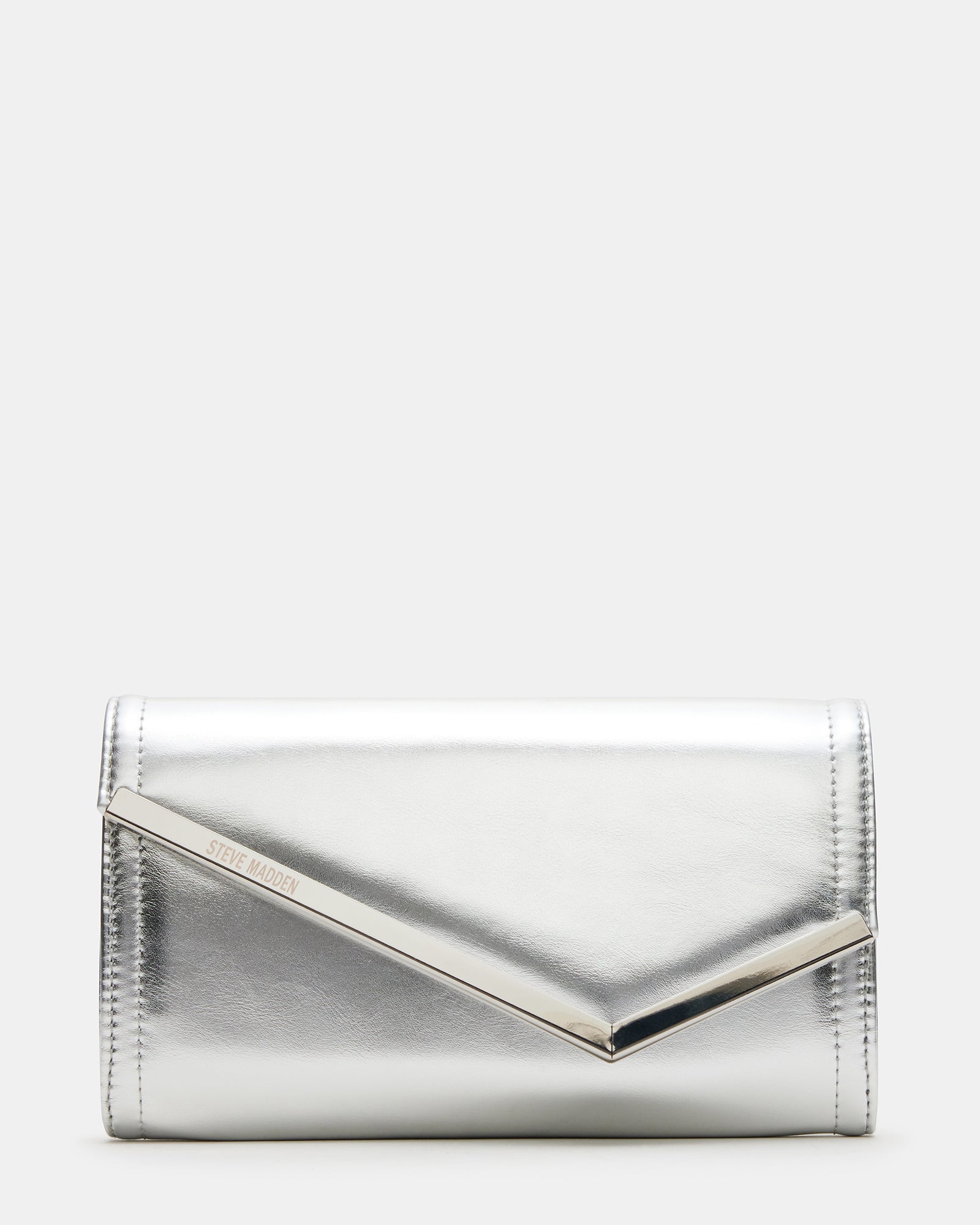 Clutchd Bag Silver