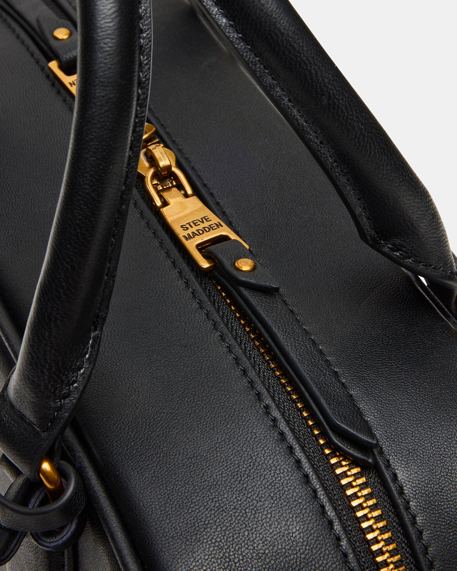 Merit Bag Black Leather