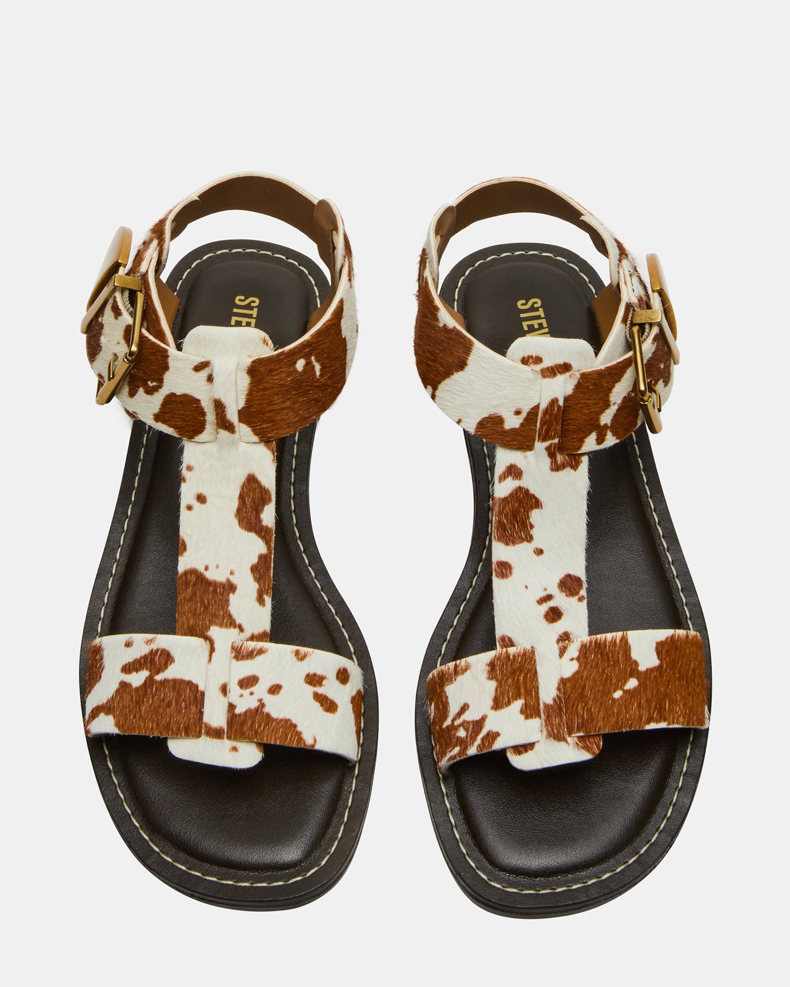 Brazinn Brown Cow Print