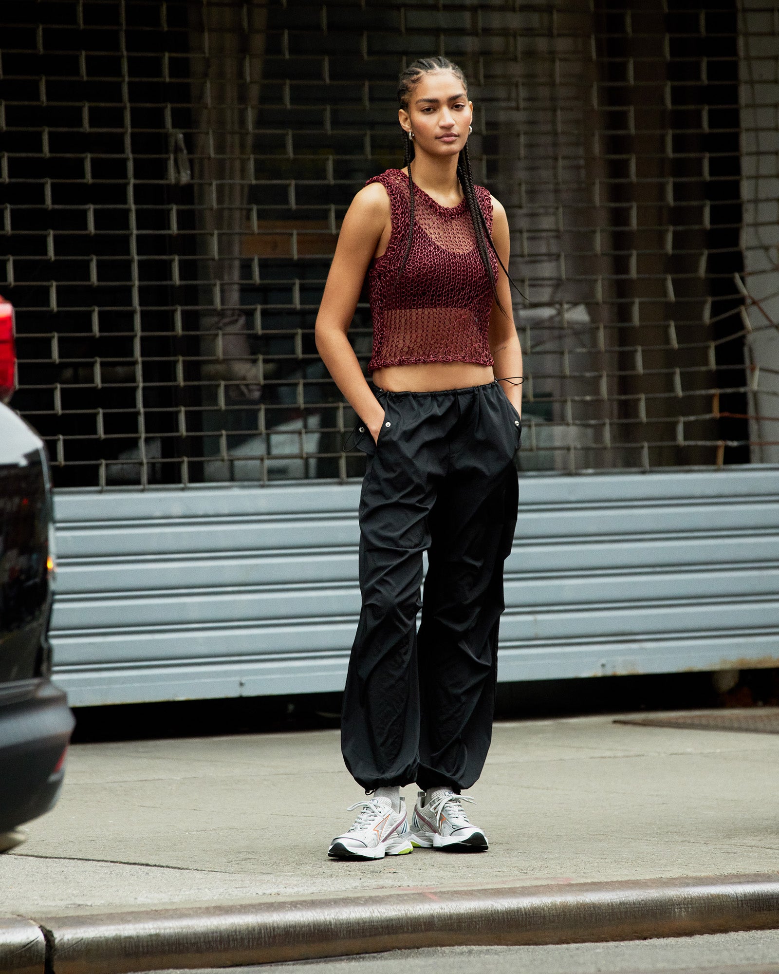 Pia Parachute Pant Black