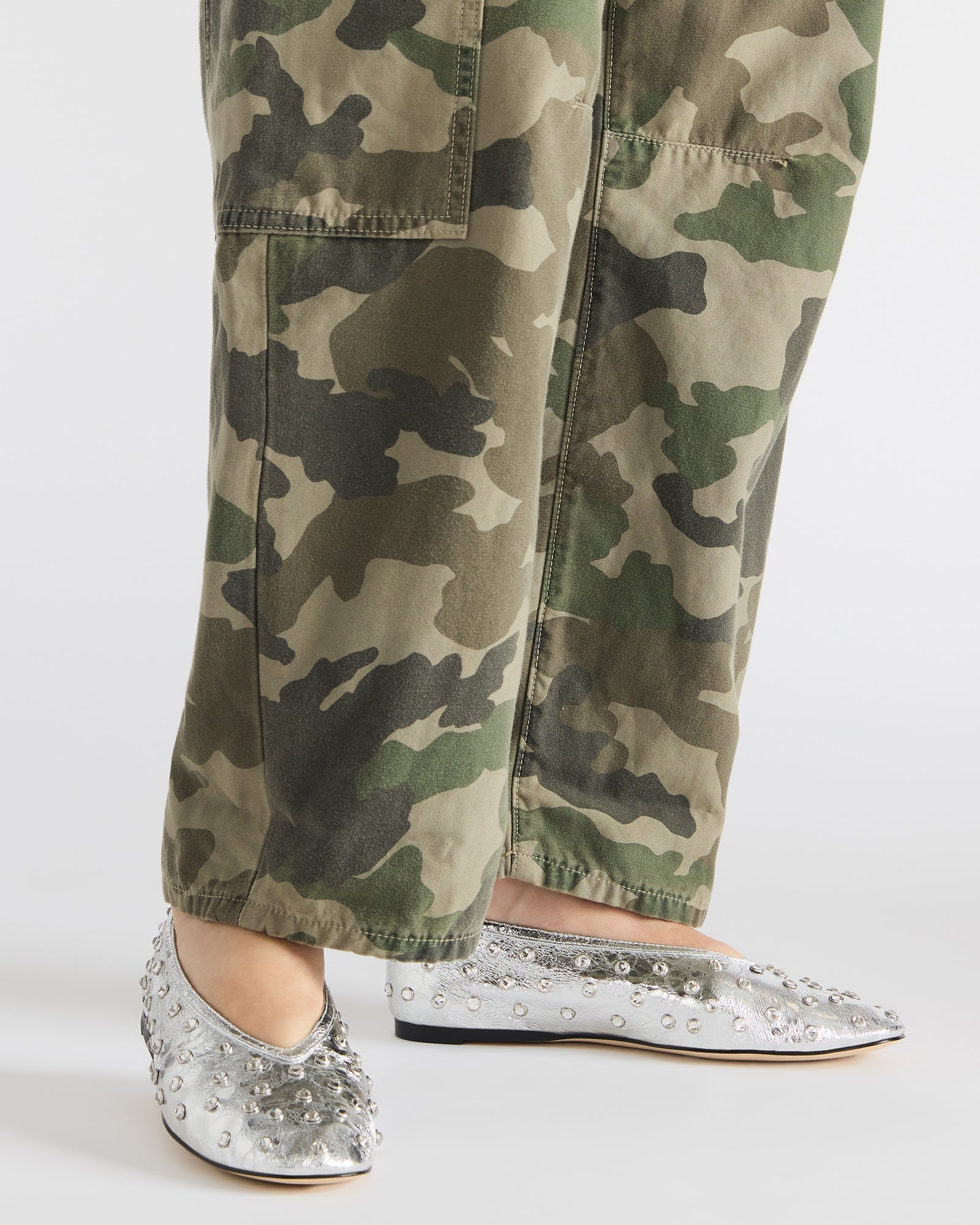 Leni Silver Rhinestones