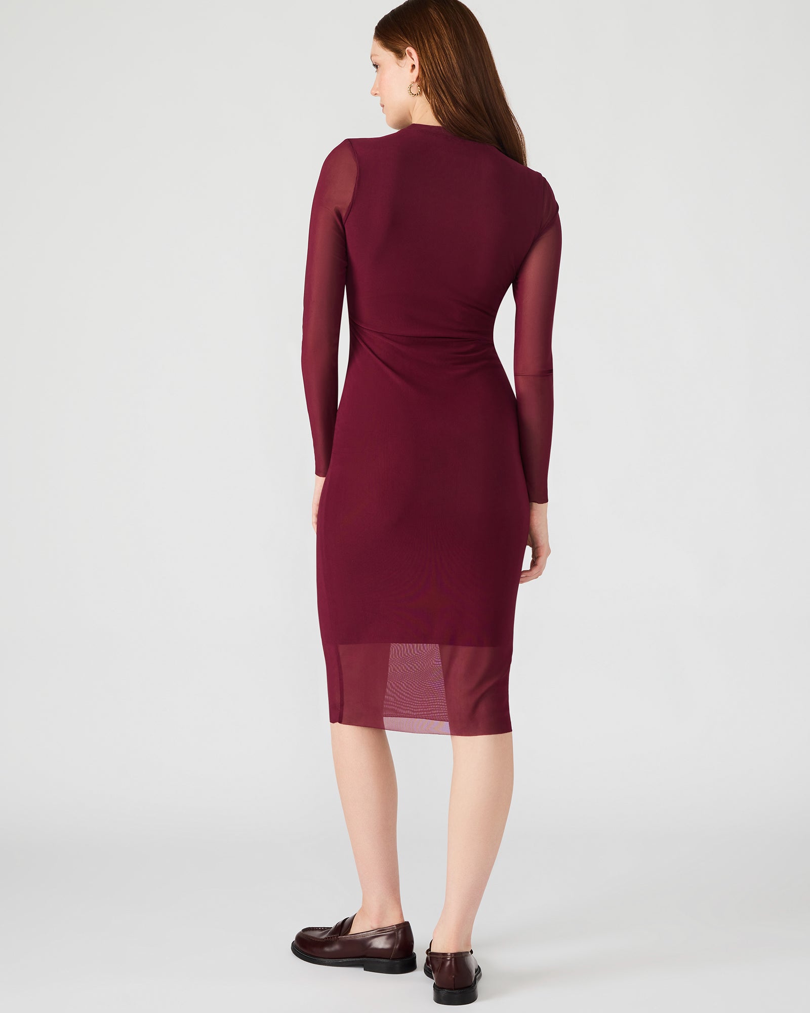 Hailee Dress Wine