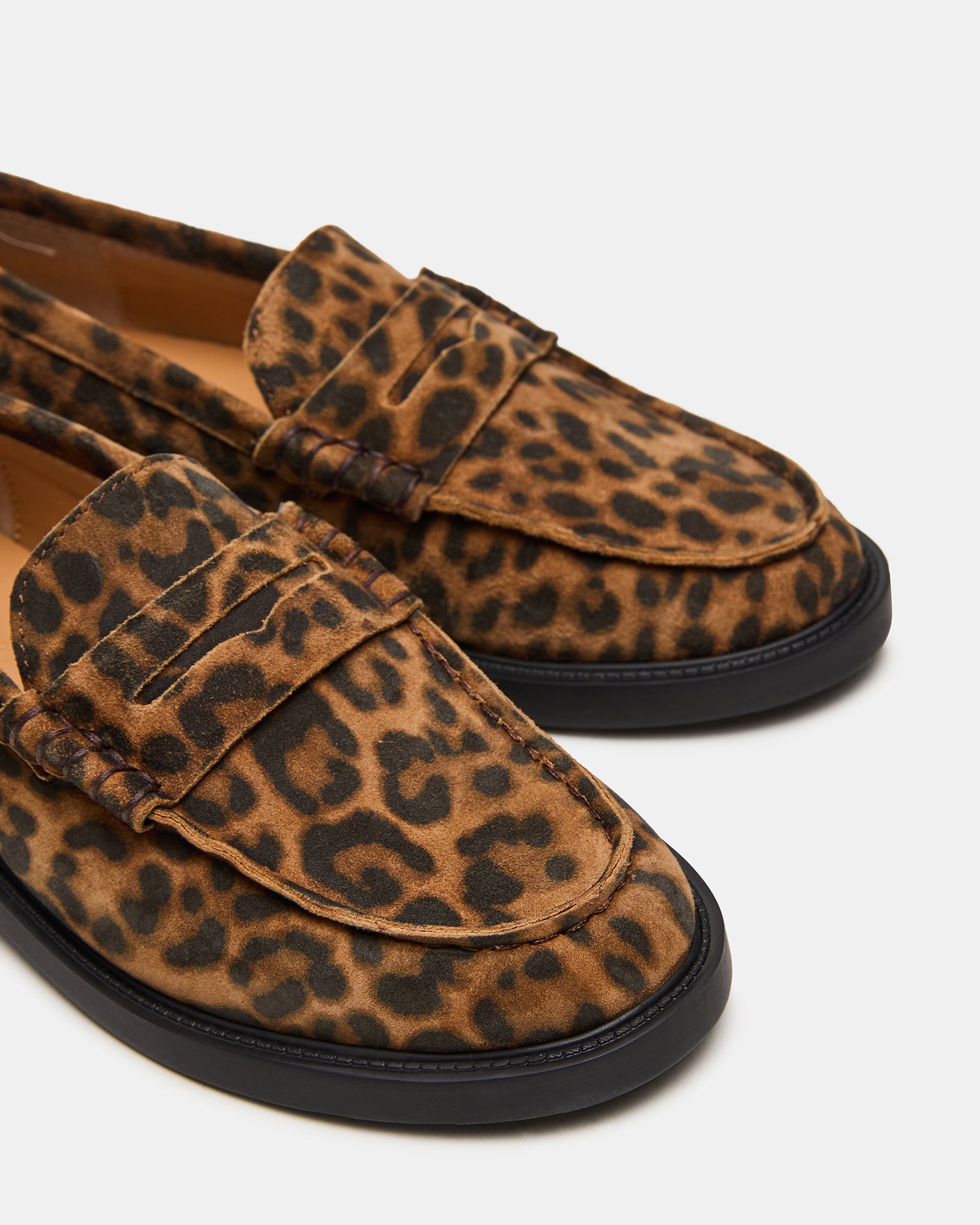 Madison Leopard Suede