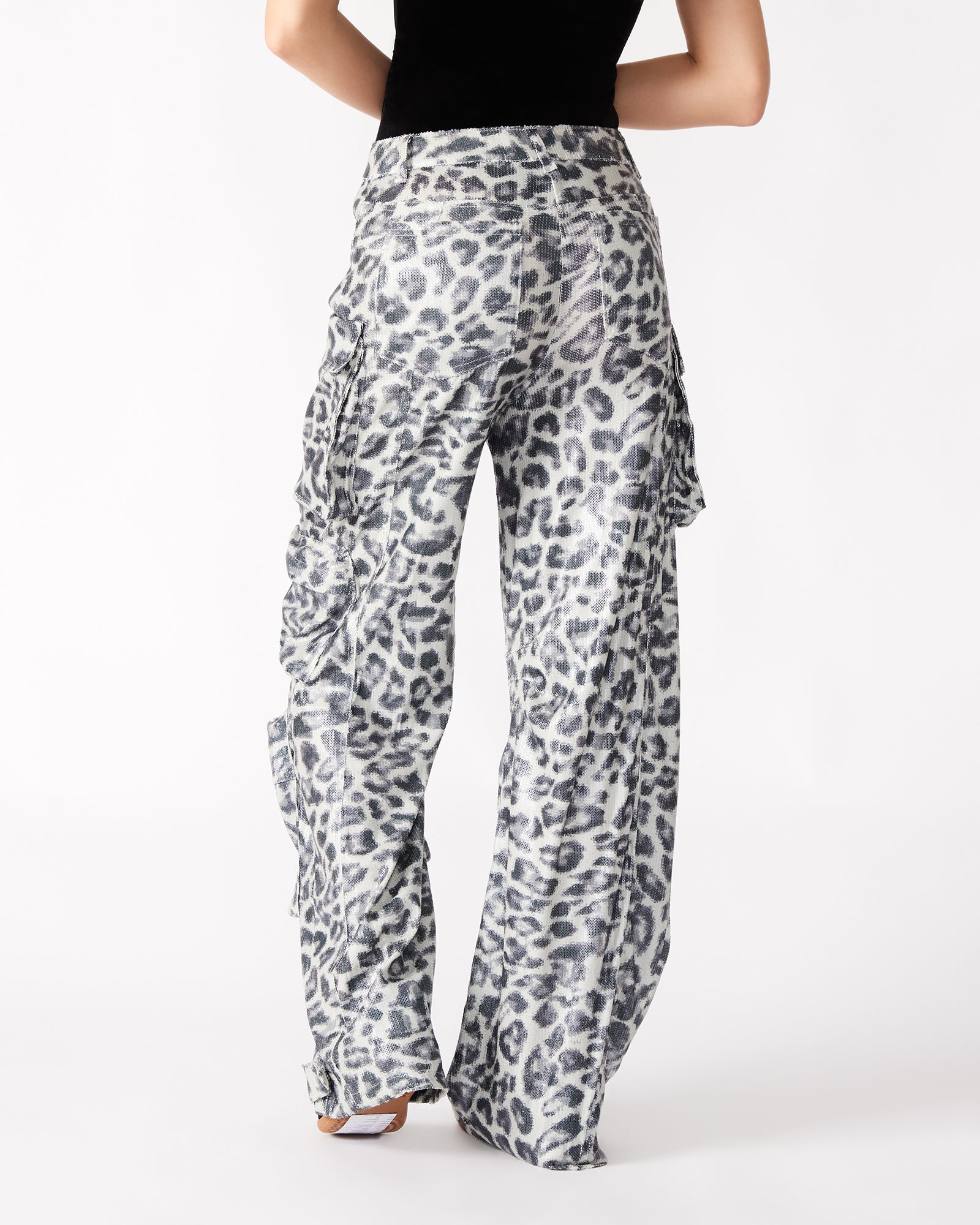 Duo Sequin Pant Leopard
