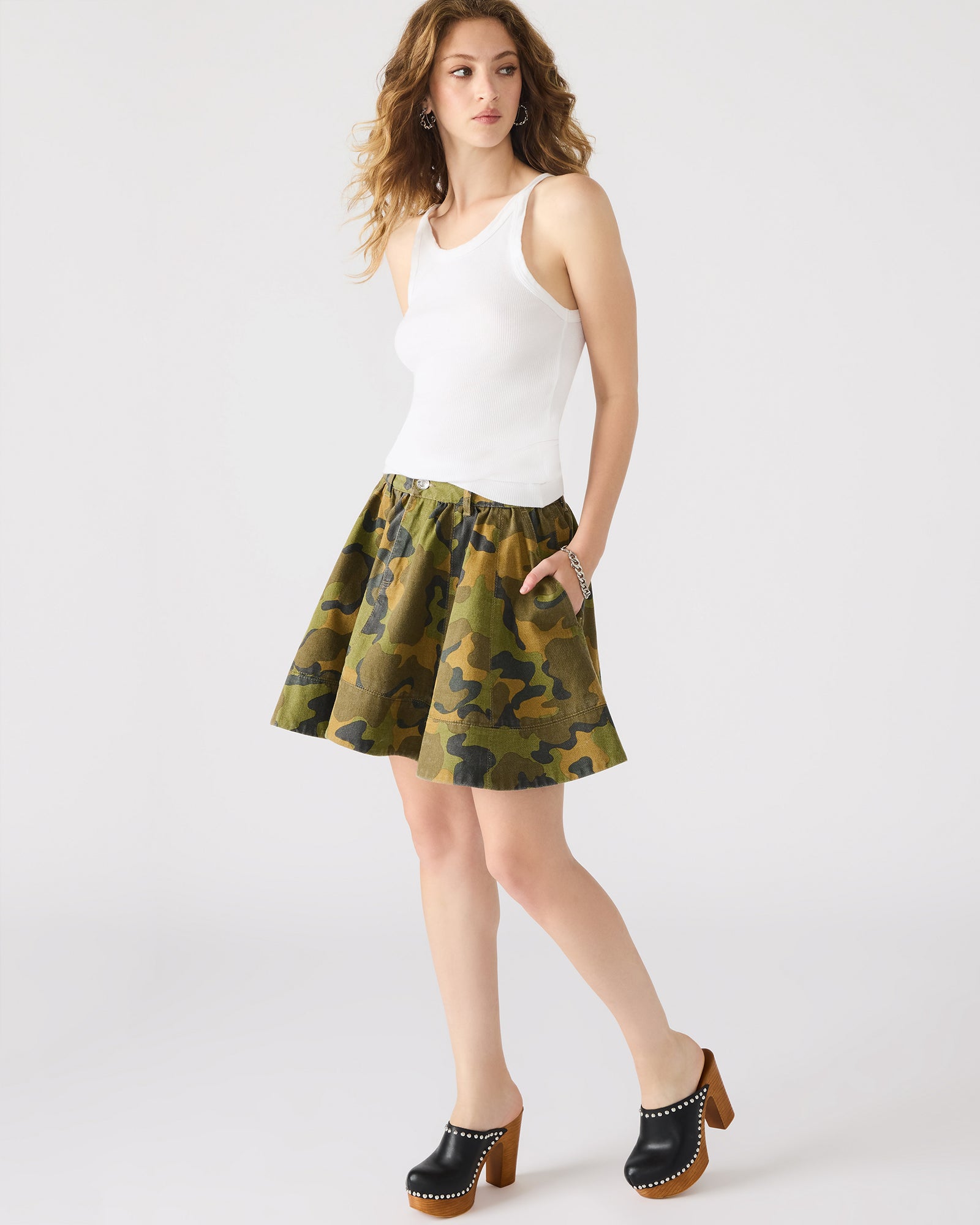 Sloan Skirt Camouflage
