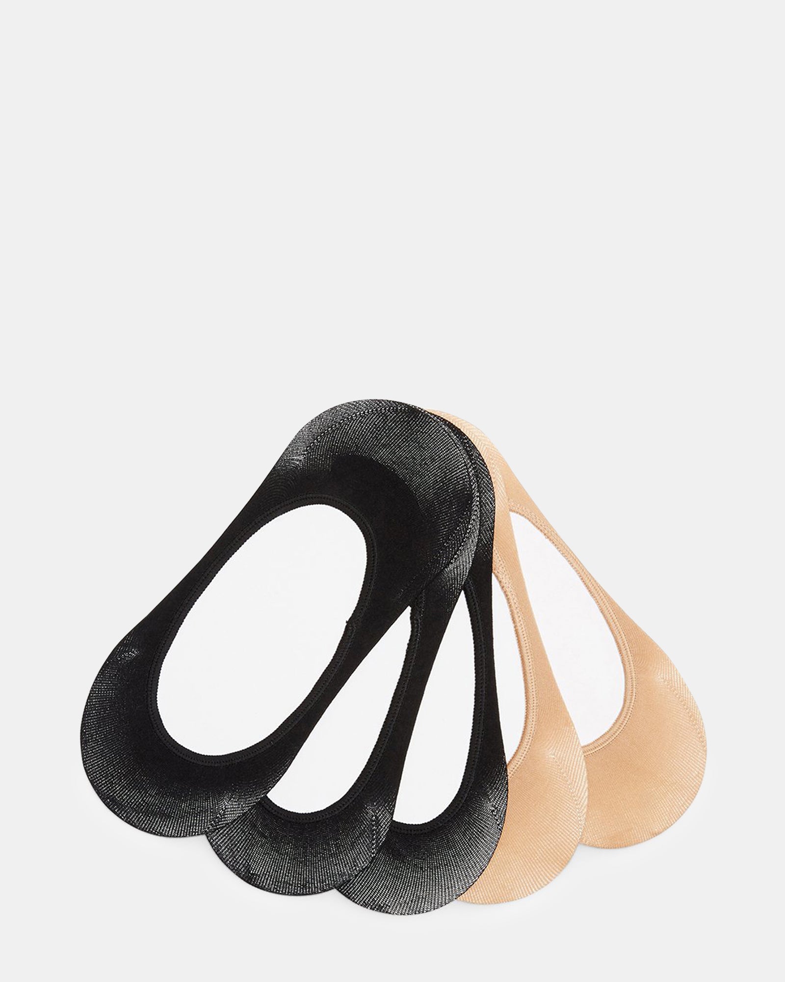 No-show Socks Black/tan