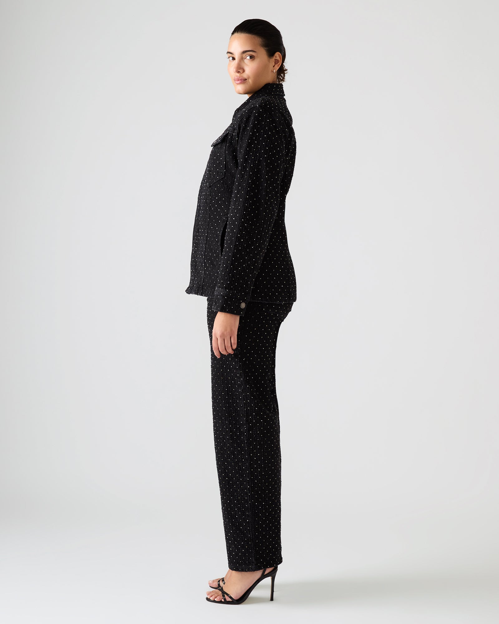 Parc Crystal Jacket Black