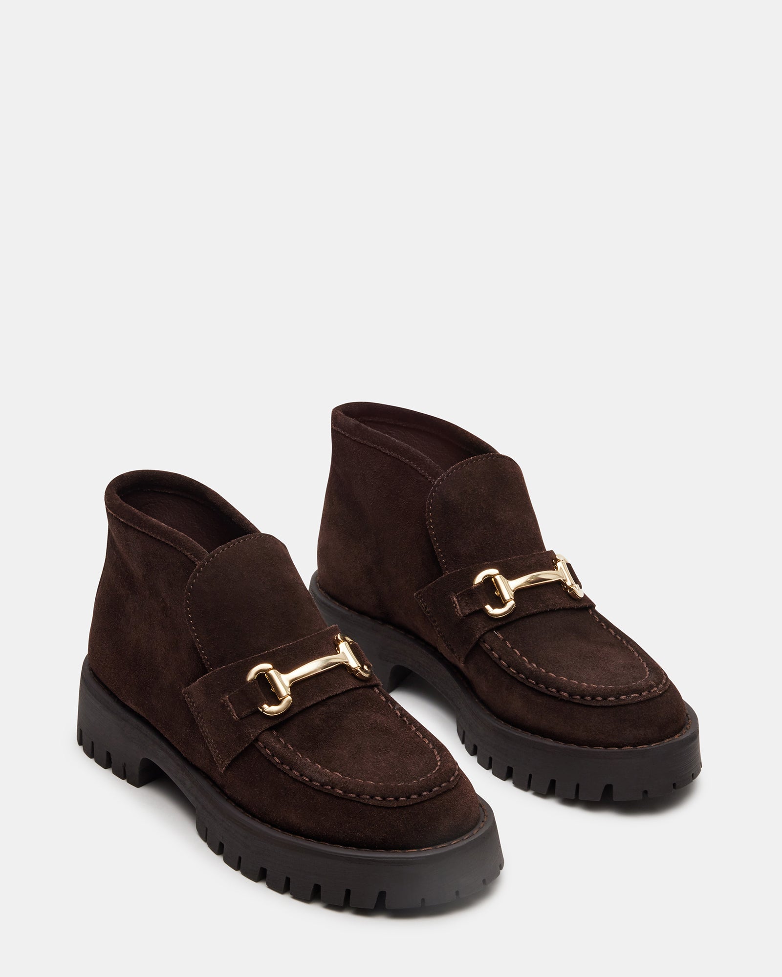 Leon Chocolate Brown Suede