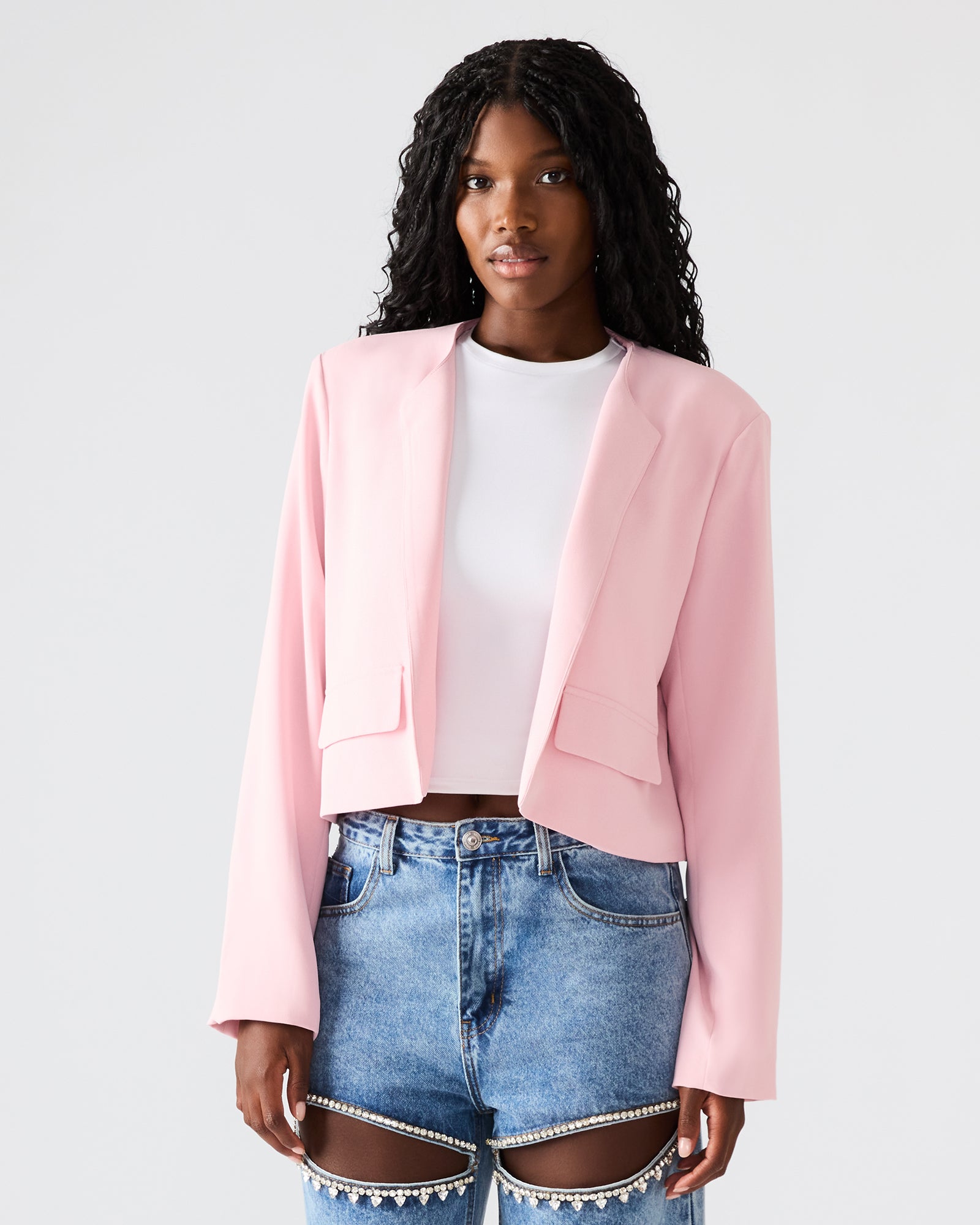 Serenea Blazer Powder Puff