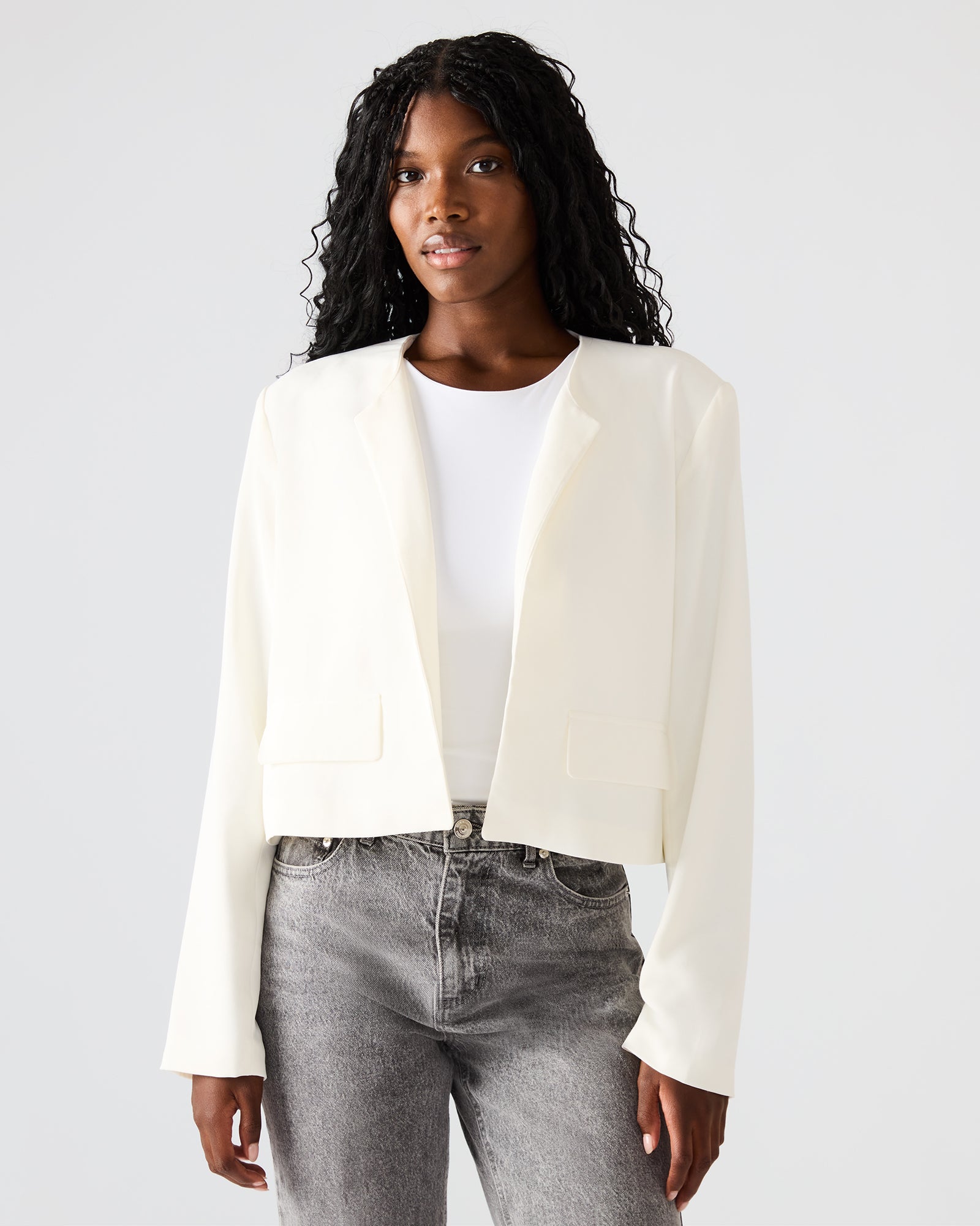 Serenea Blazer White