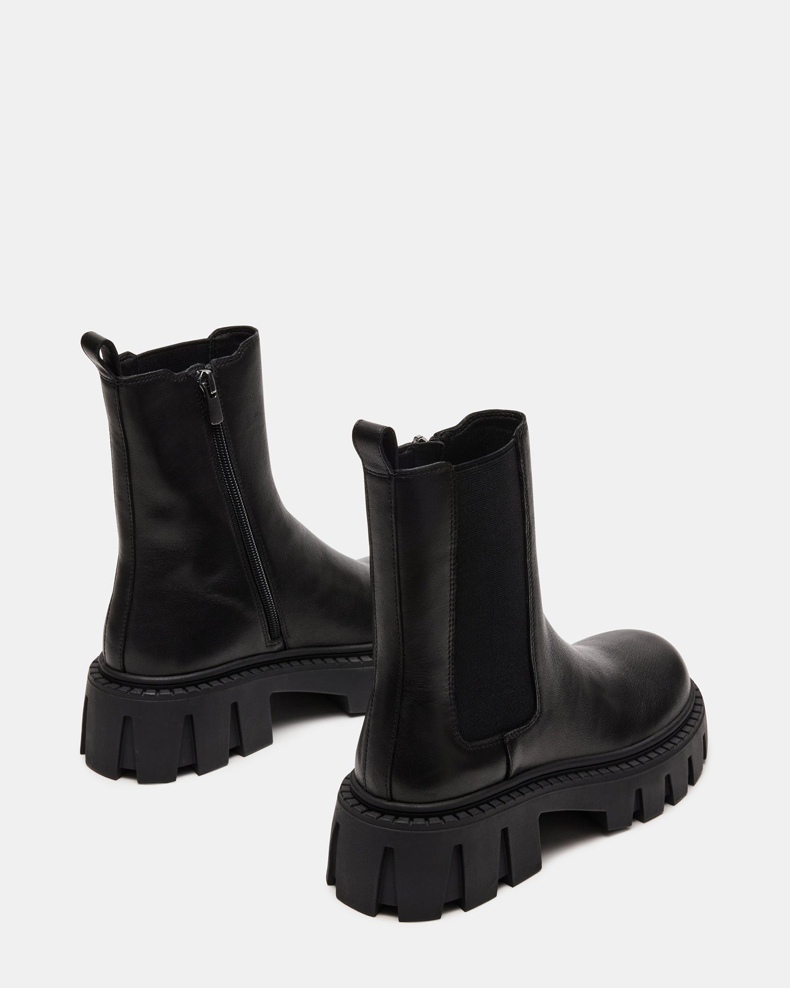 Charges Black Leather