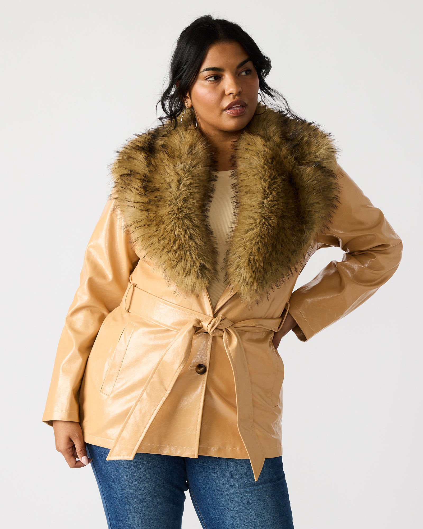 Bowery Coat Tan