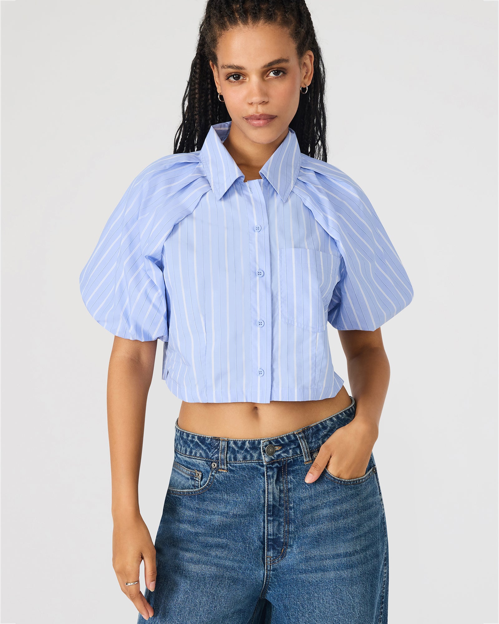 Reece Top Soft Blue