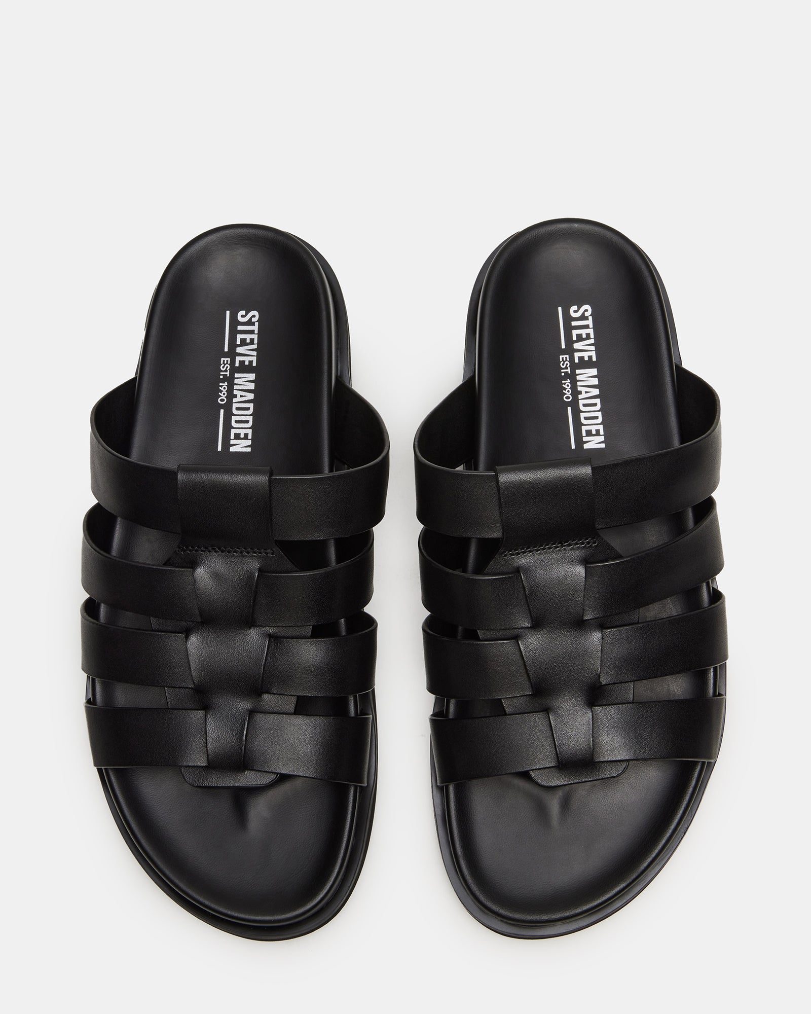 Marvyn Black Leather