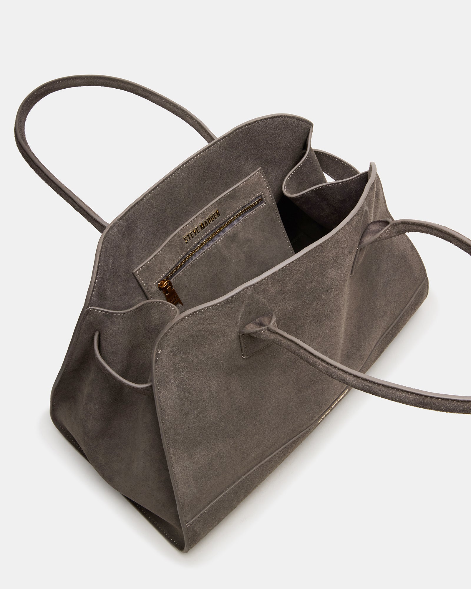 Heidee Bag Grey Suede
