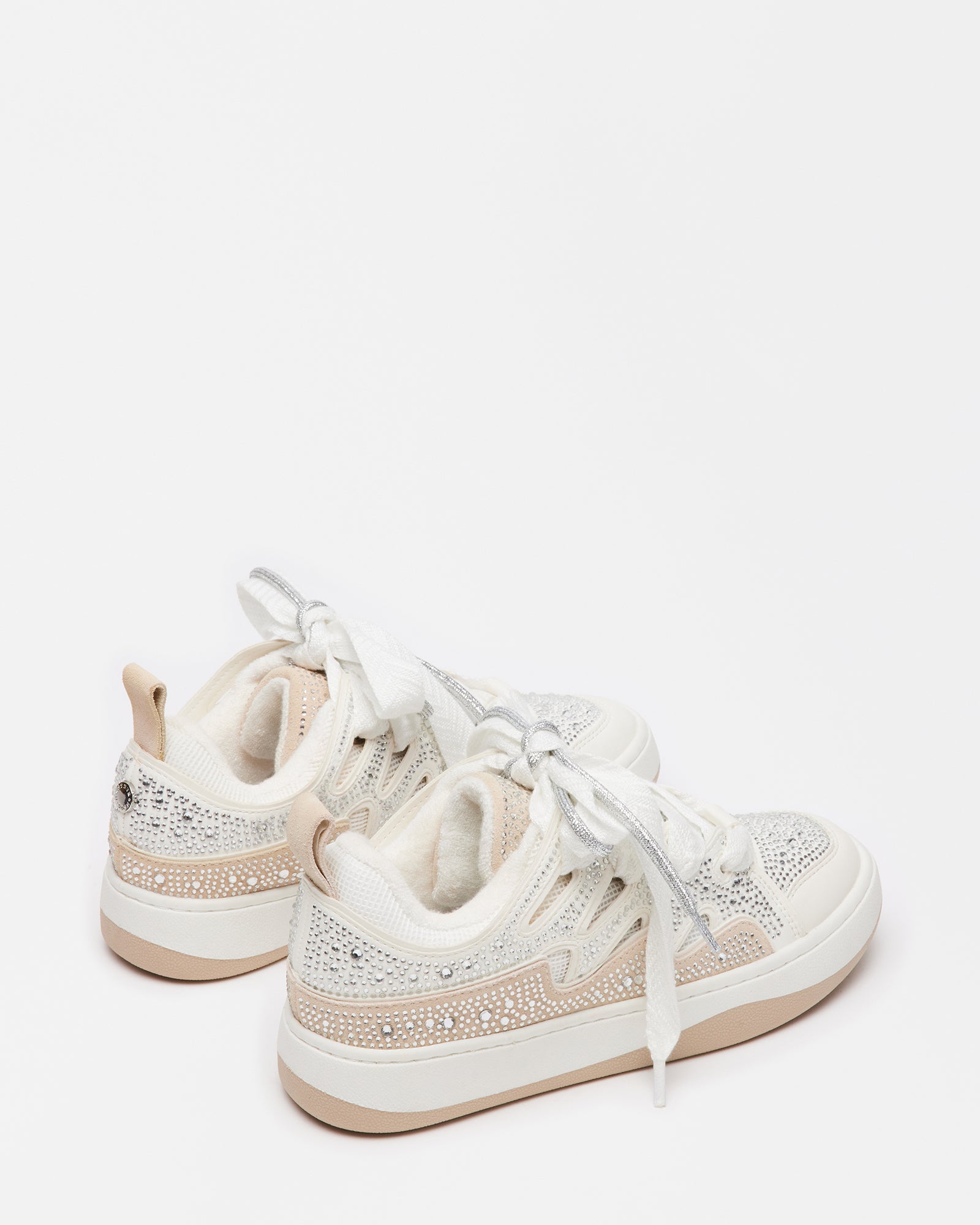 Roaring White Rhinestones