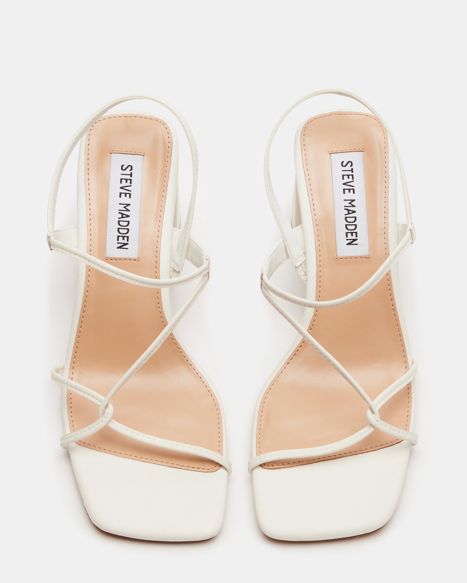 Valora White Leather