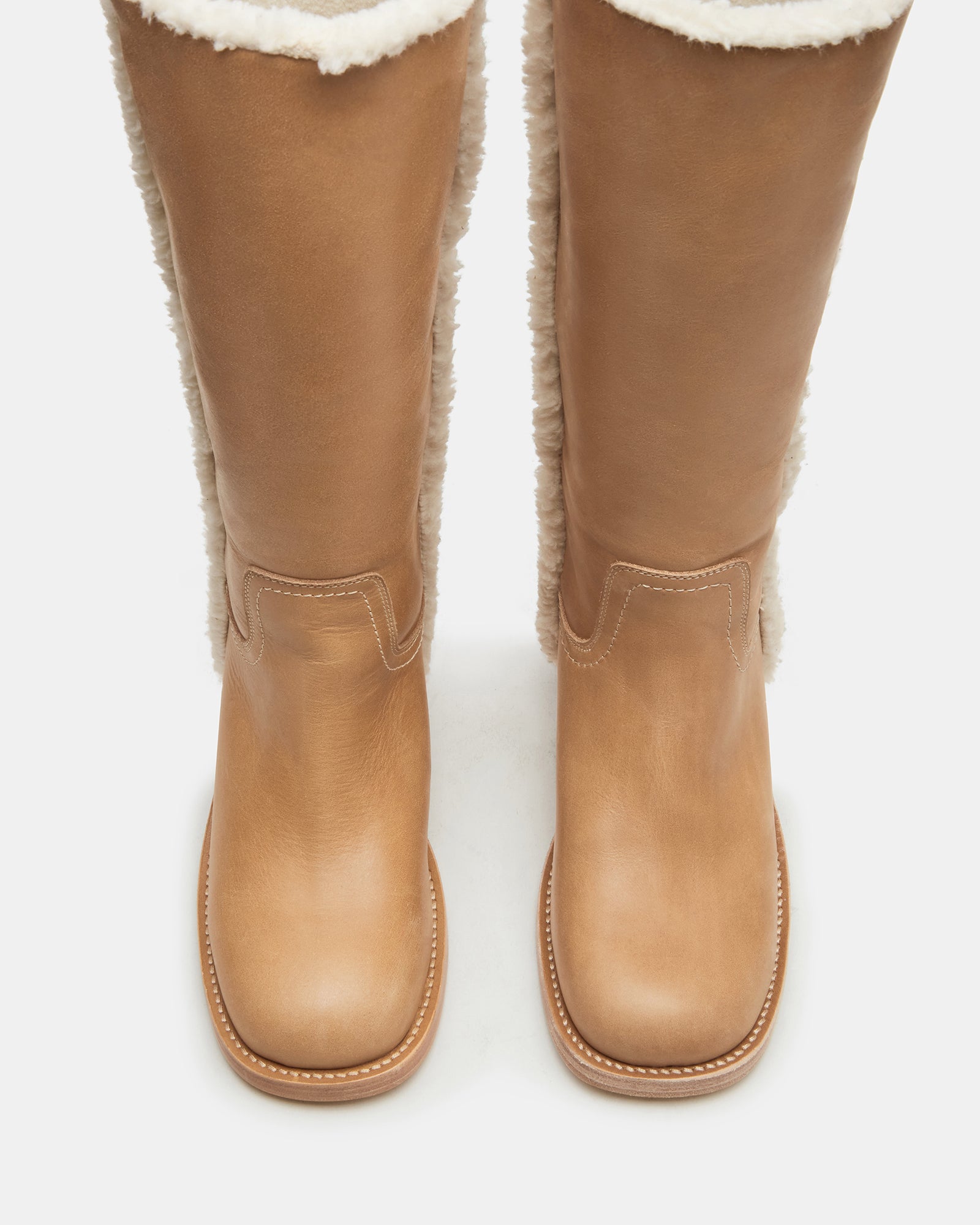 Riggs Faux Fur Banana Leather