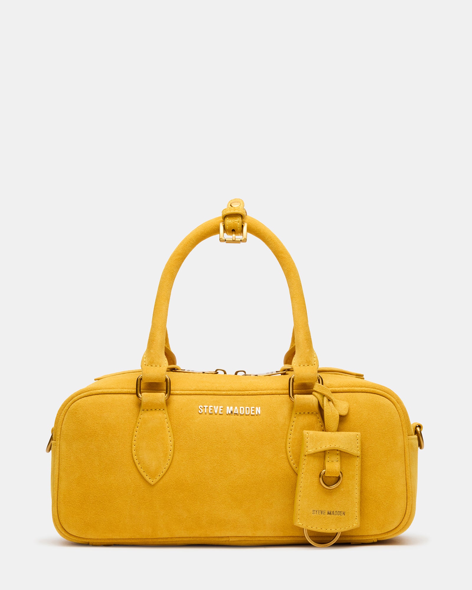 Merit Bag Mustard Suede