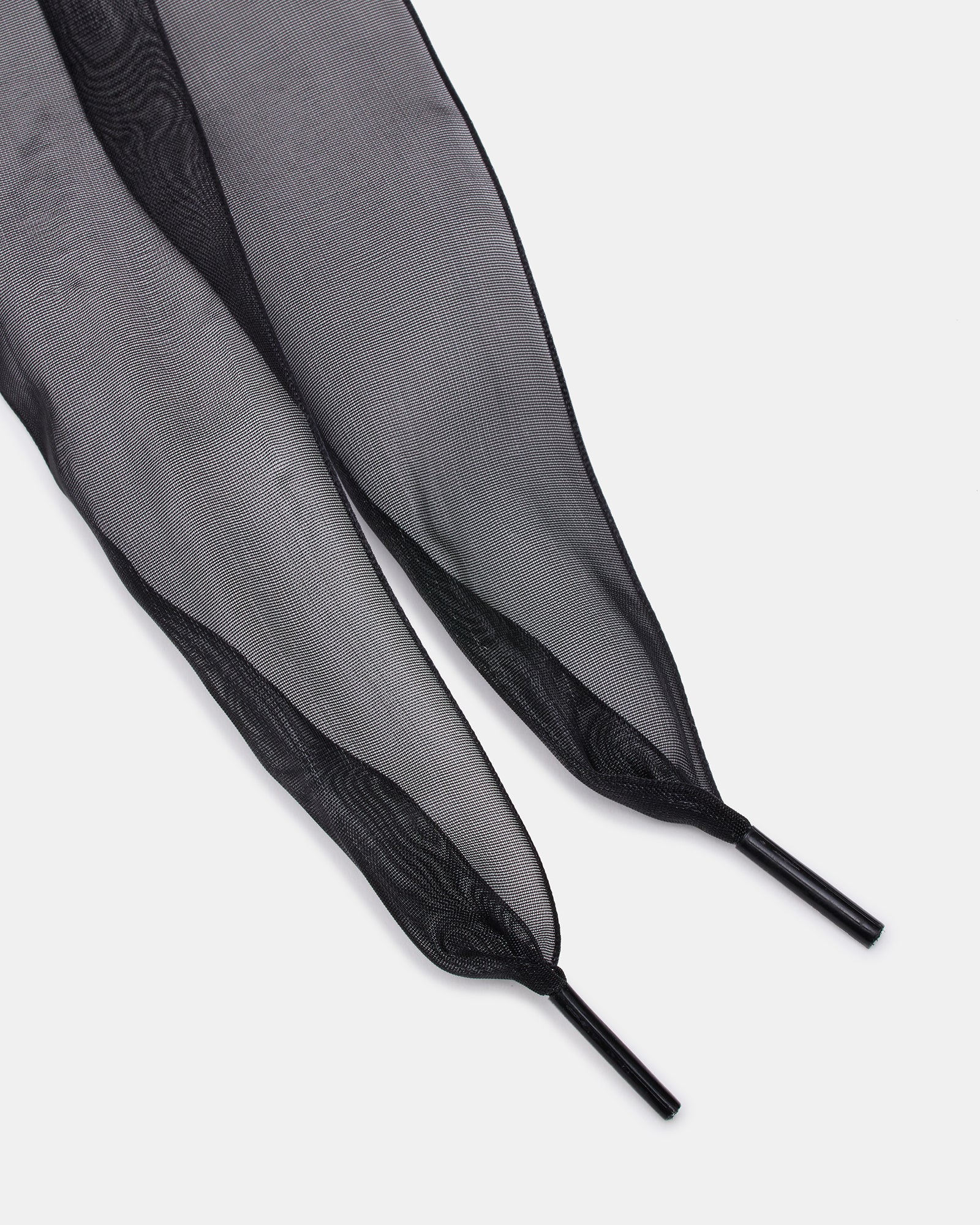 Shoe Laces And Charms Black