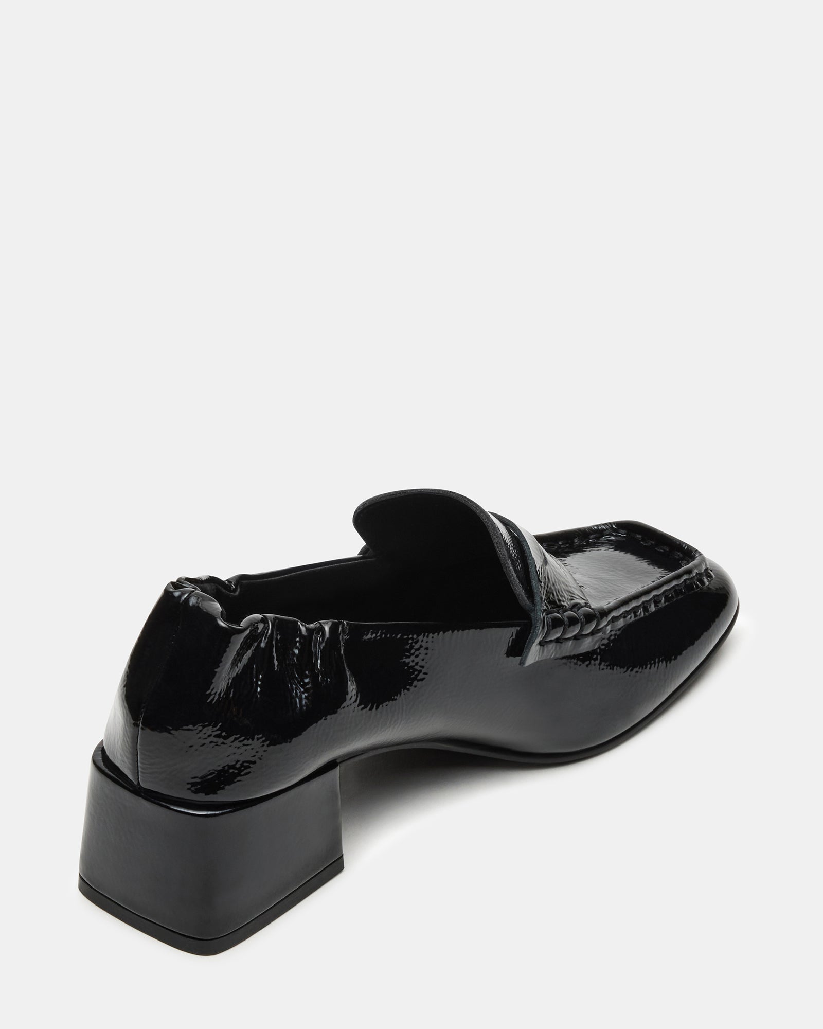 Estee Black Crinkle Patent