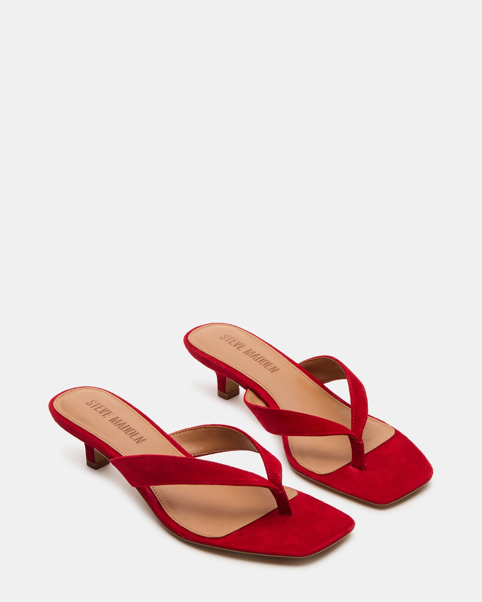 Tracie Red Suede