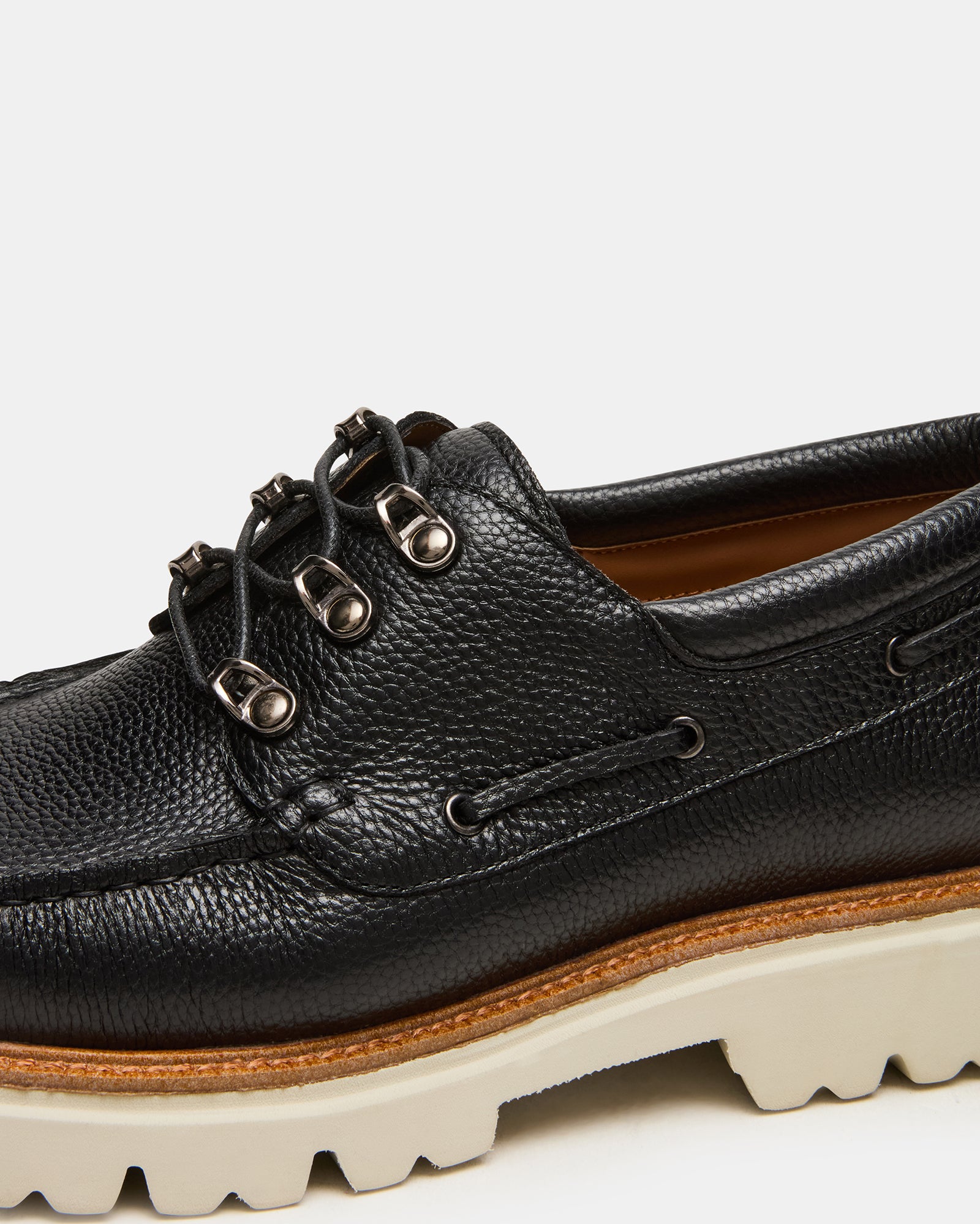 Victor Black Leather