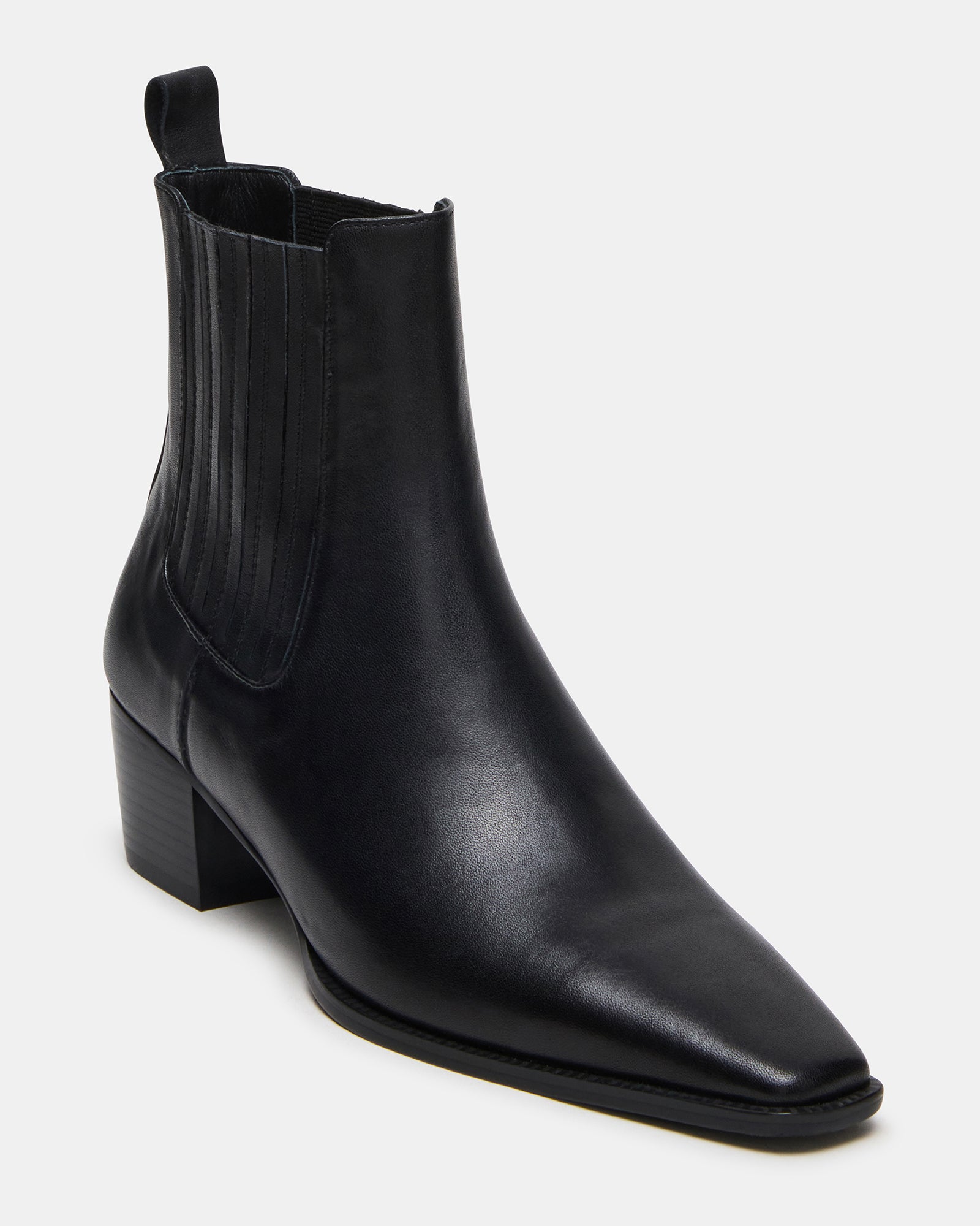 Alfonsa Black Leather