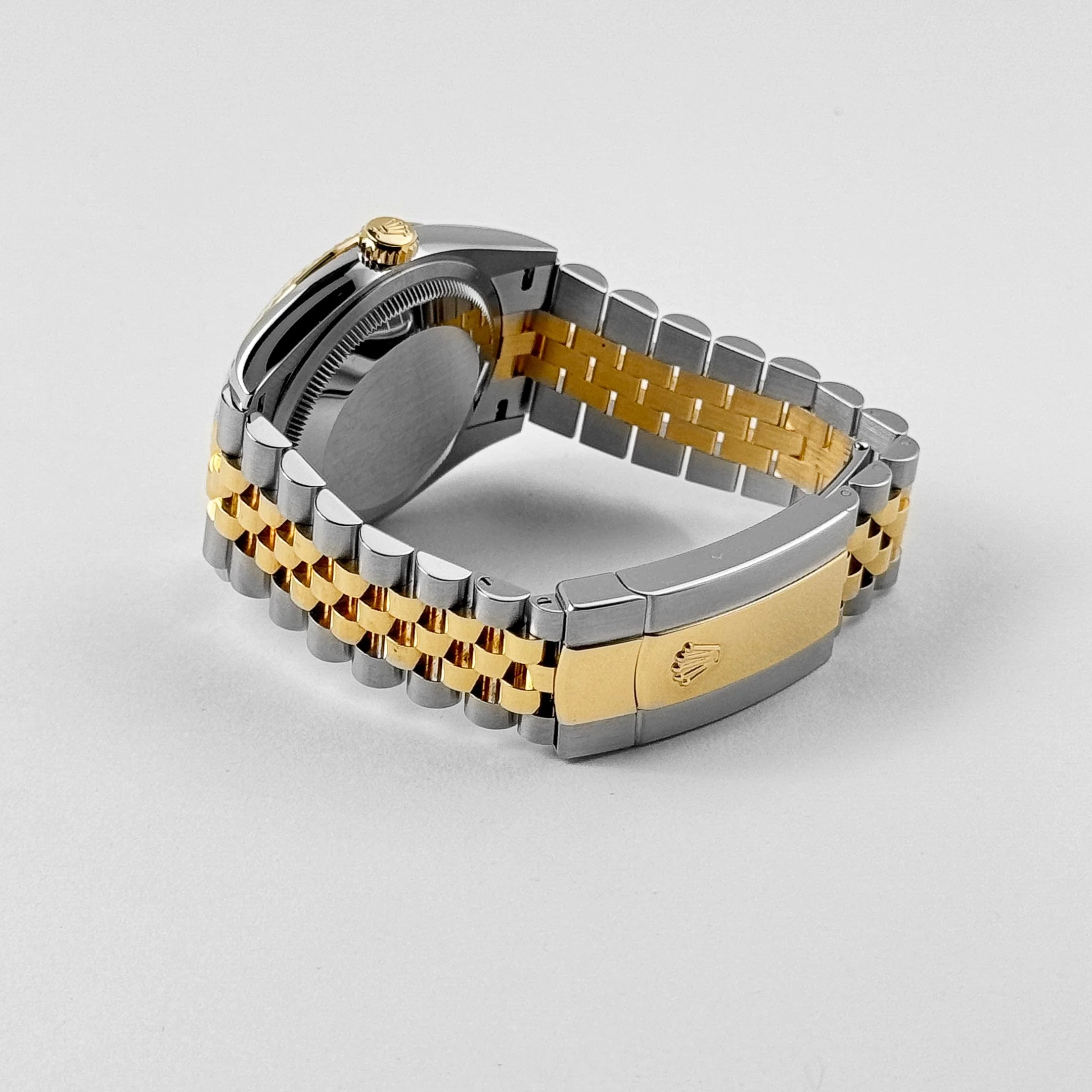 Rolex Datejust36 126233 Stainless Steel Yellow Gold Black Diamond Dial Jubilee (2025)