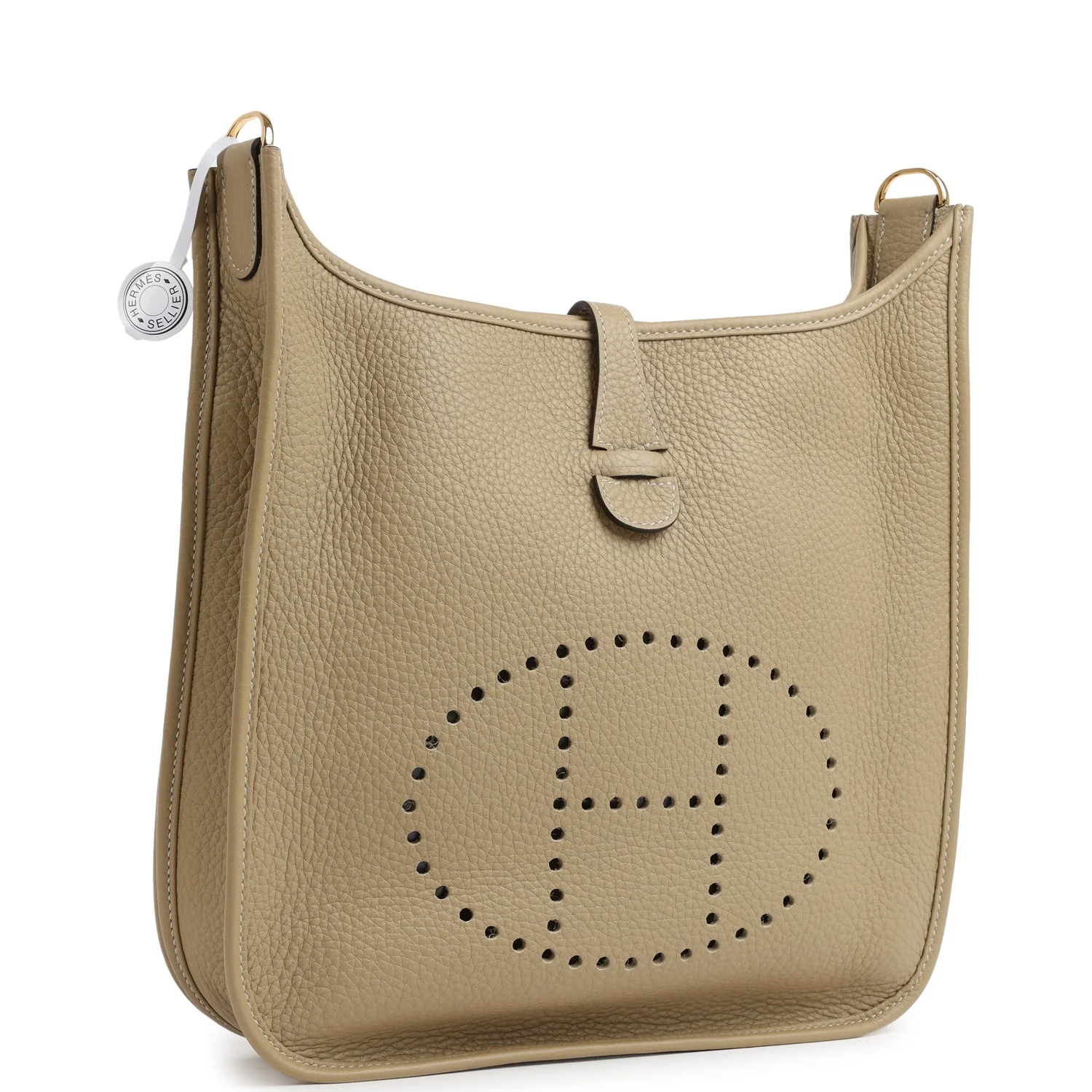 Hermes Evelyne III PM Trench Clemence Gold Hardware