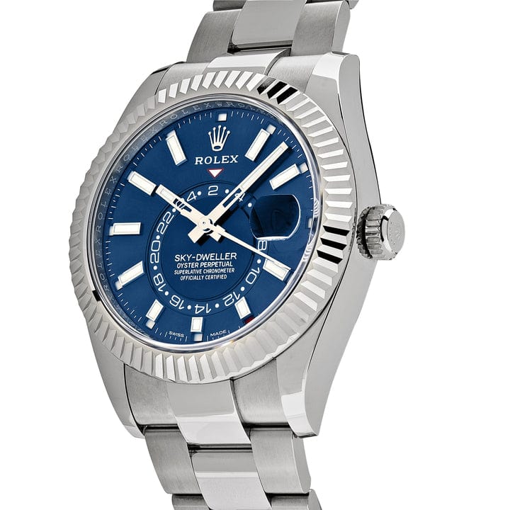 Rolex Sky-Dweller 326934 Stainless Steel Blue Dial Oyster