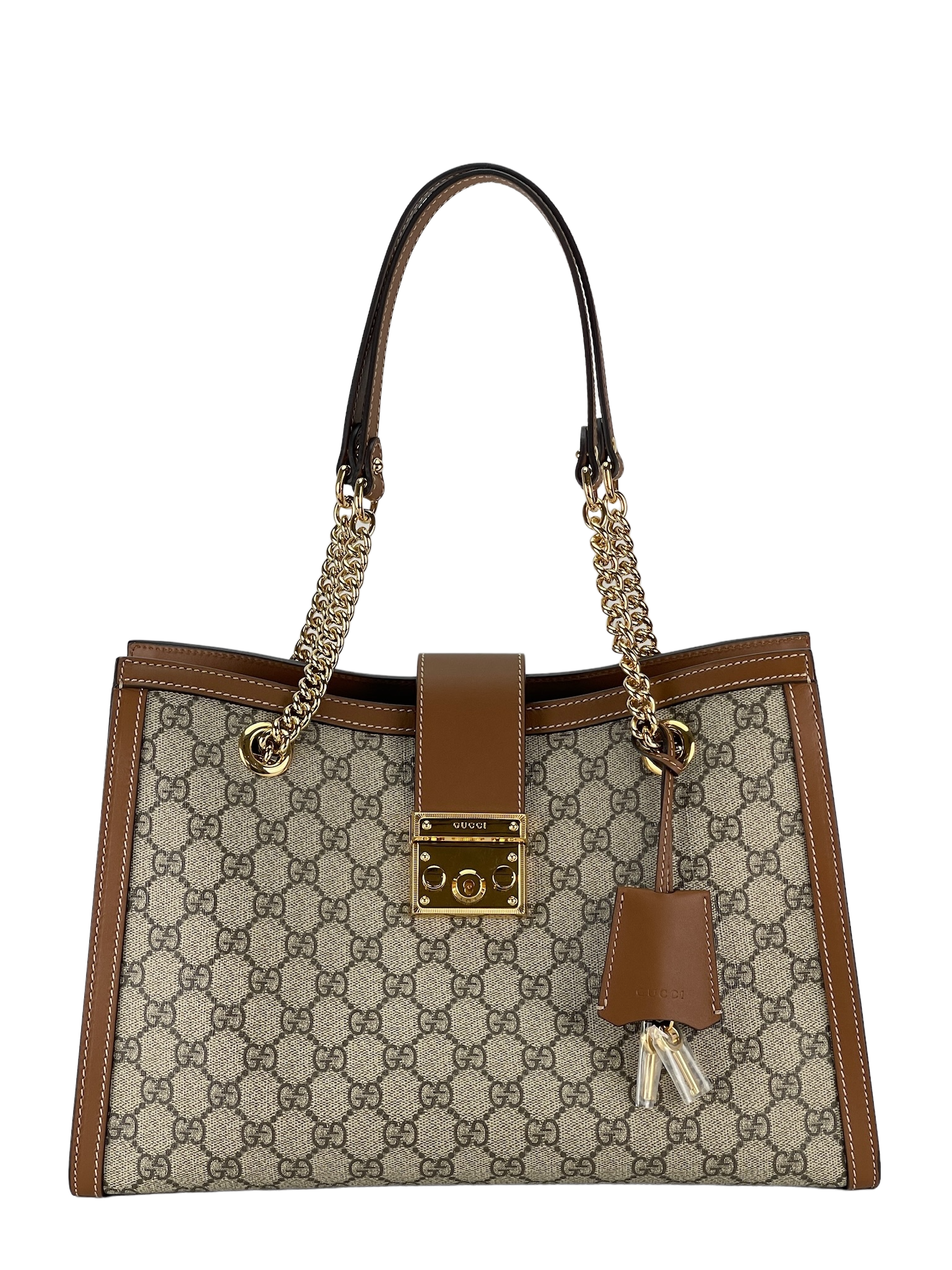 GUCCI - GG Padlock Chain Shoulder Bag