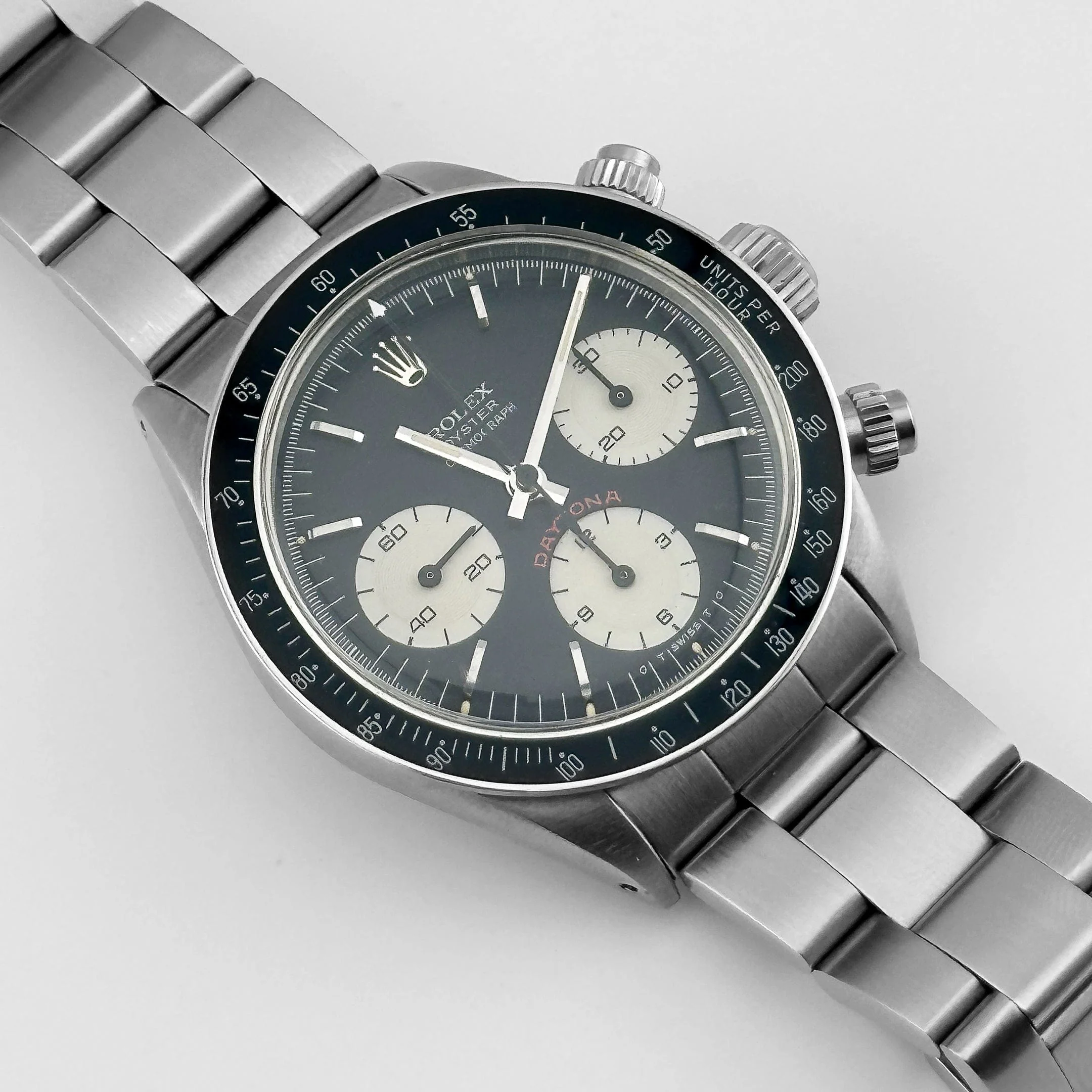 Rolex Daytona 6263 'Big Red' Stainless Steel Black Sigma Dial (1975)