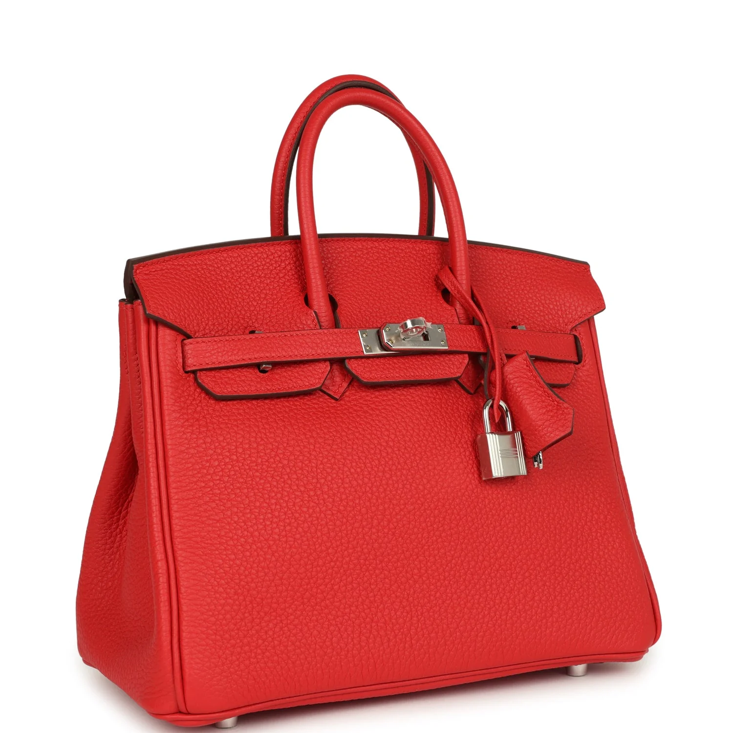 Hermes Birkin 25 Rouge Radieux Togo Palladium Hardware