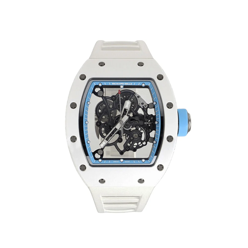 Richard Mille RM 055 Bubba Watson Asia Edition White Ceramic Limited Edition of 50