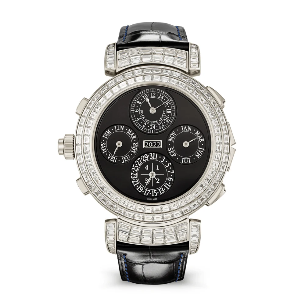 Patek Philippe Grand Complications 6300/403G-001 Grandmaster Chime White Gold Emeralds