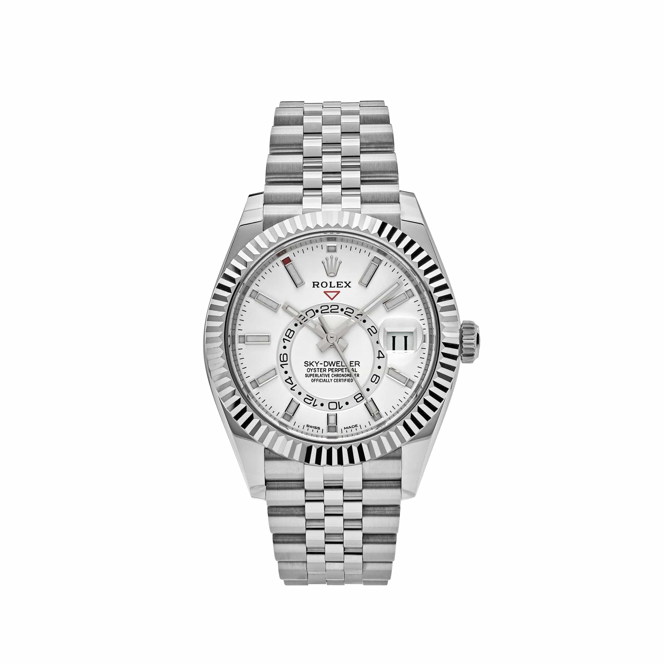 Rolex Sky-Dweller 336934 Stainless Steel White Dial Jubilee (2024)