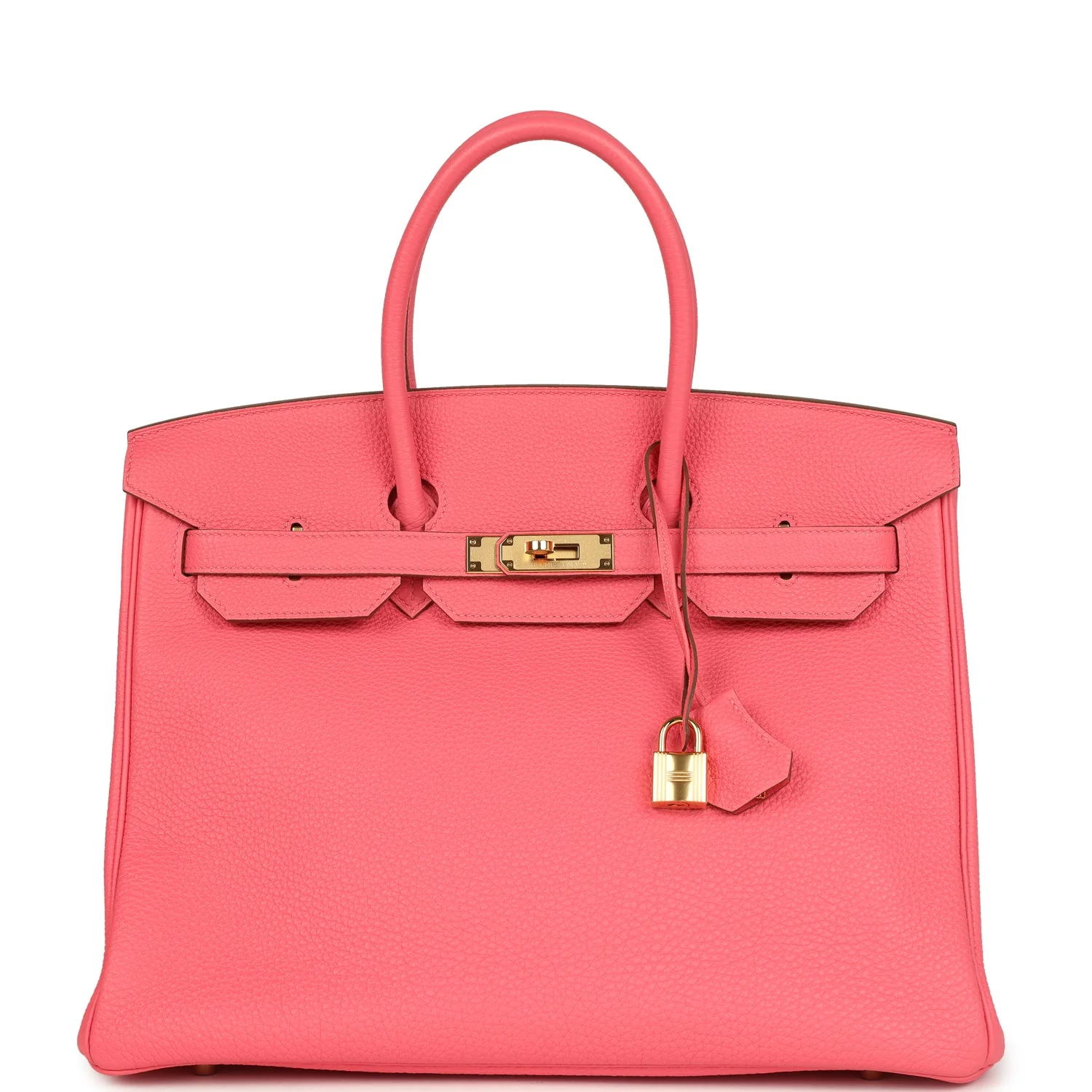 Hermes Birkin 35 Rose Lipstick Togo Gold Hardware