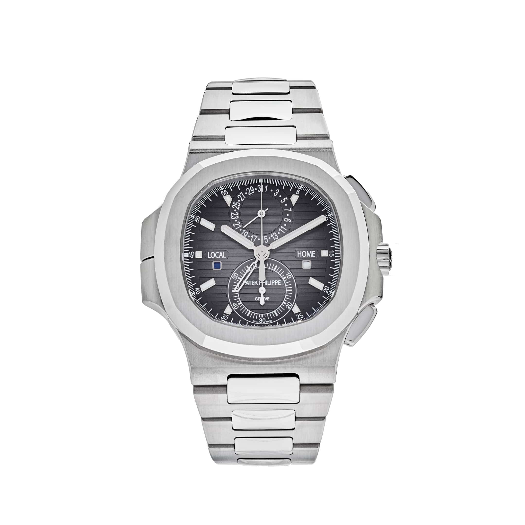 Patek Philippe Nautilus 5990/1A-001 'Travel Time' Chronograph Stainless Steel (2018)