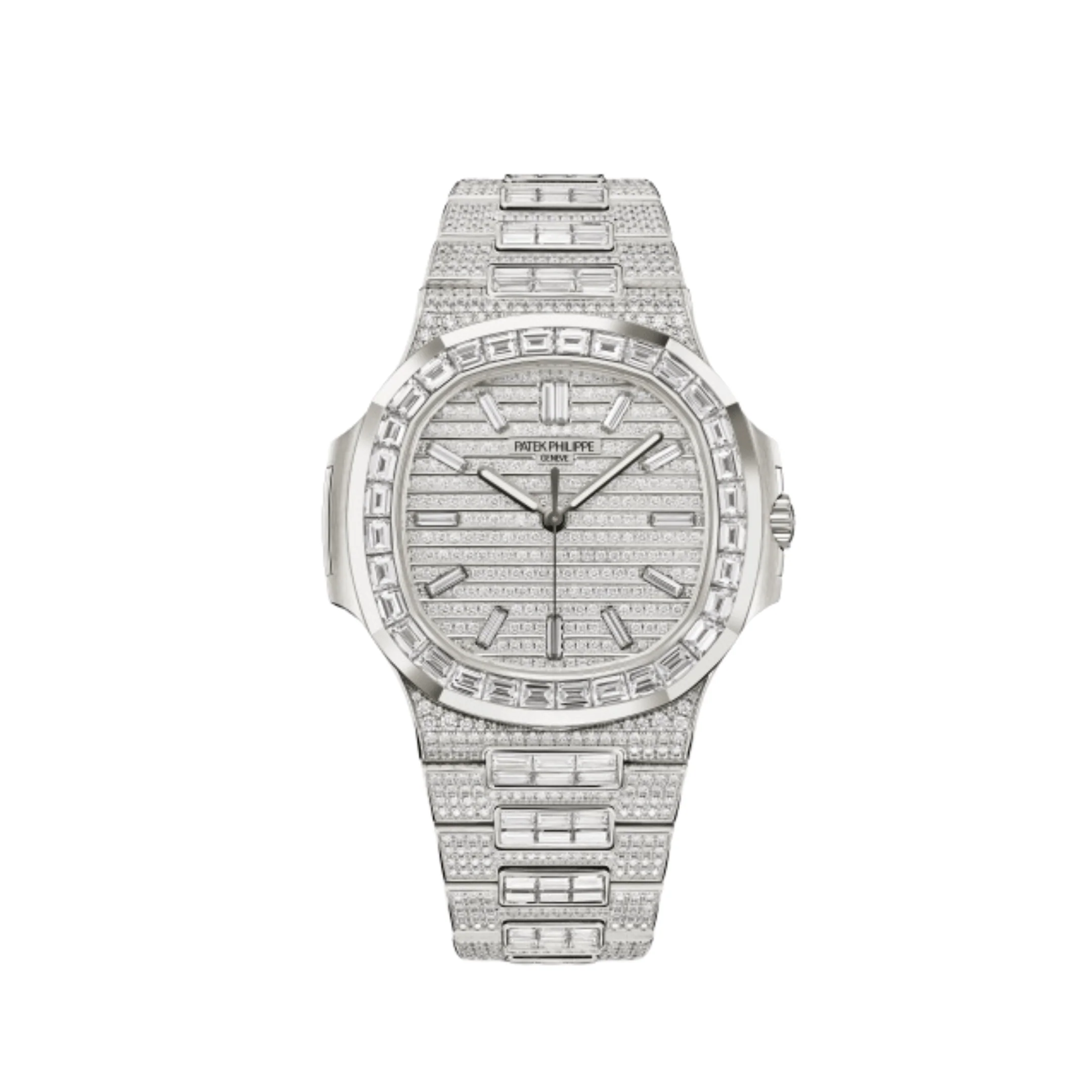 Patek Philippe Nautilus 5811/1460G-001 White Gold Full Diamond (2025)