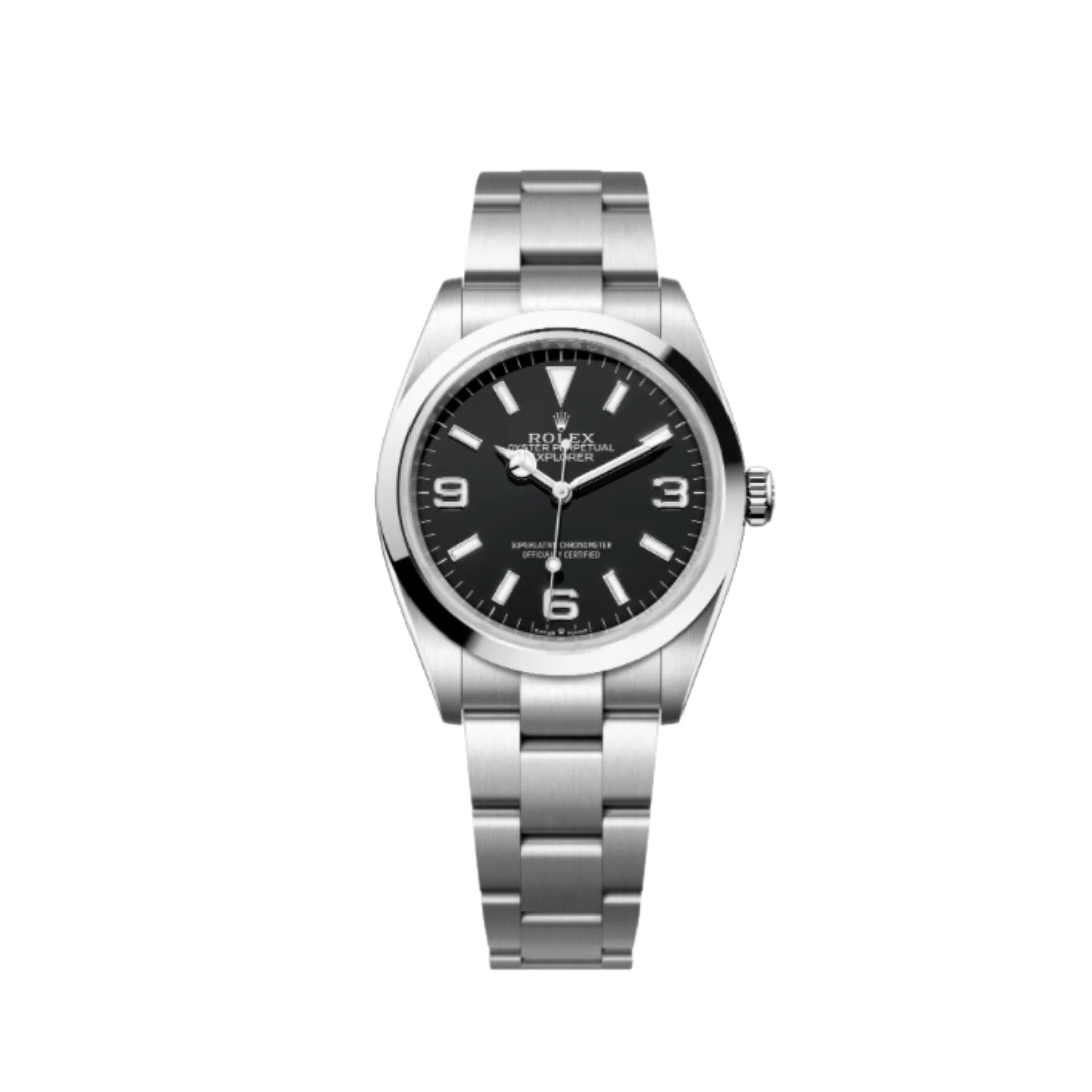 Rolex Explorer 124270 Stainless Steel Black Dial (2025)