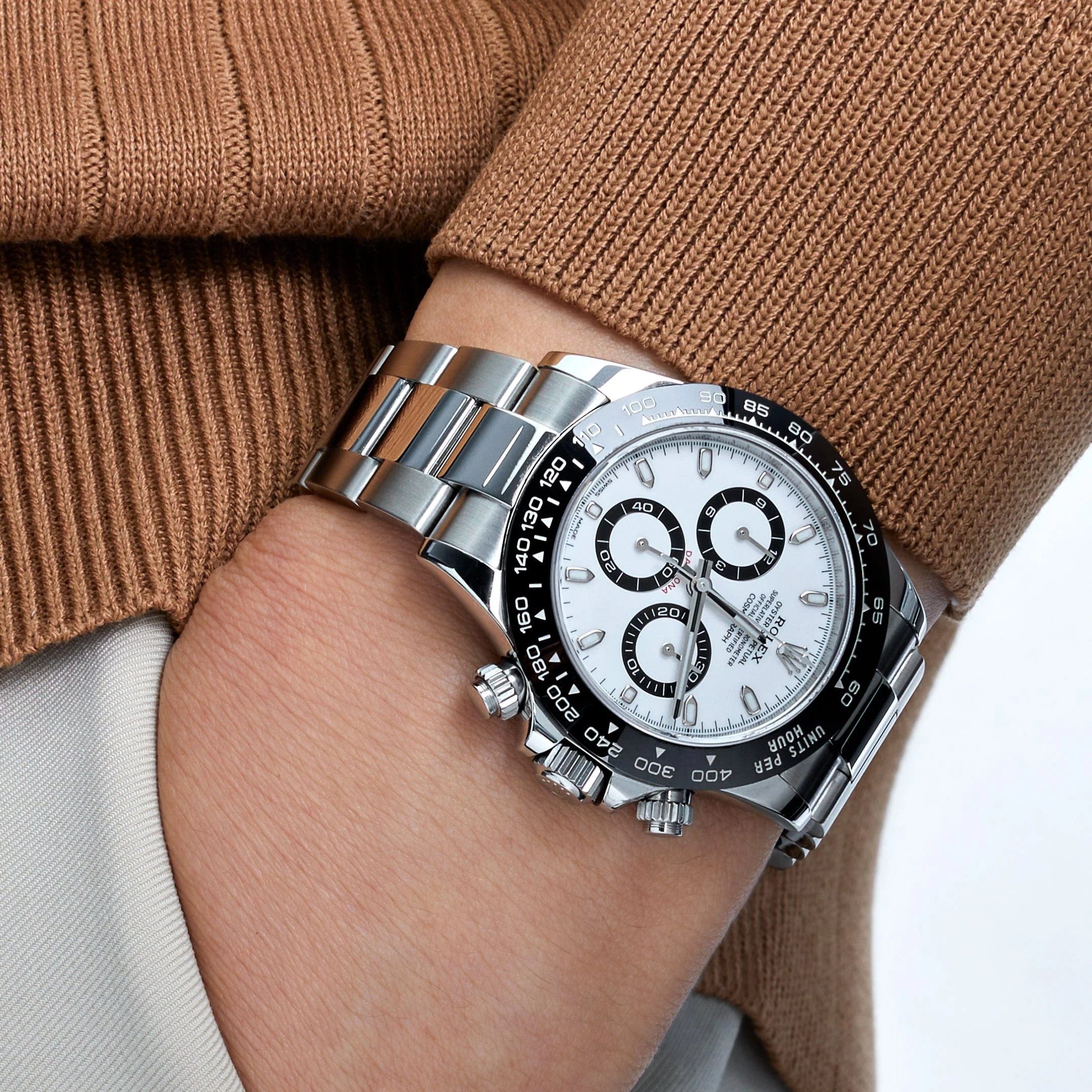 Rolex Daytona 116500LN Stainless Steel White Panda Dial (2023)