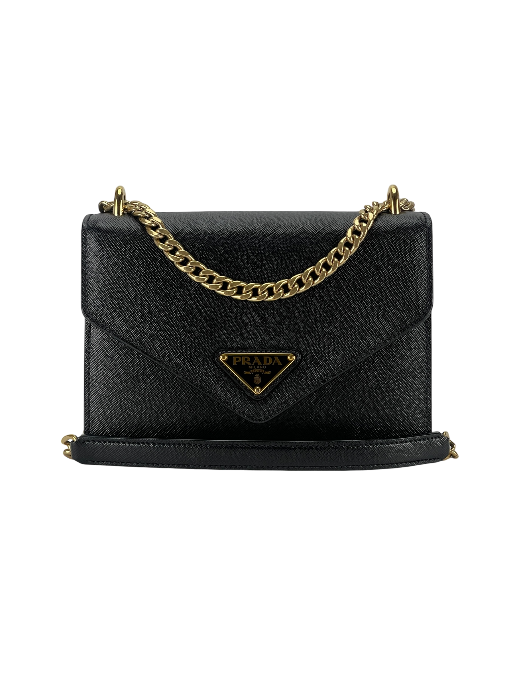 PRADA - Saffiano Leather Crossbody Shoulder Bag